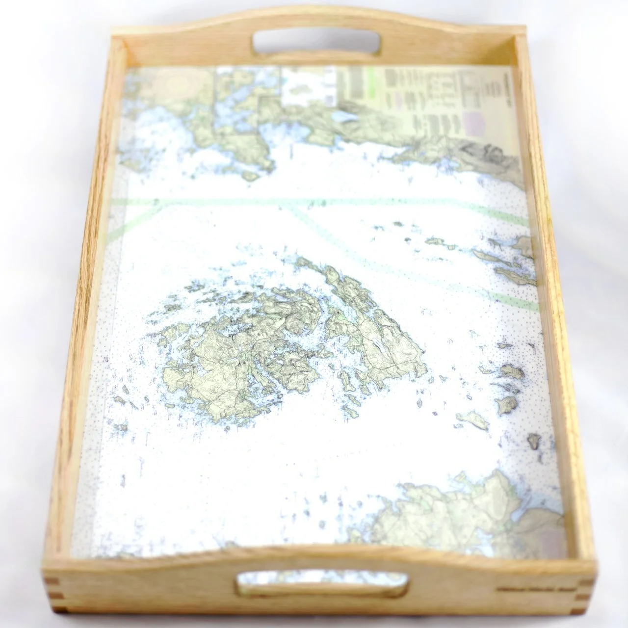 WoodenHandled Chart Tray — Maine Gift Guide