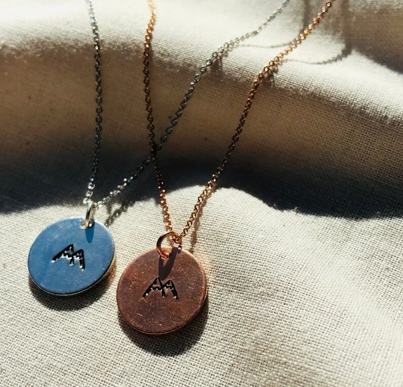 Mountain Pendant Necklace