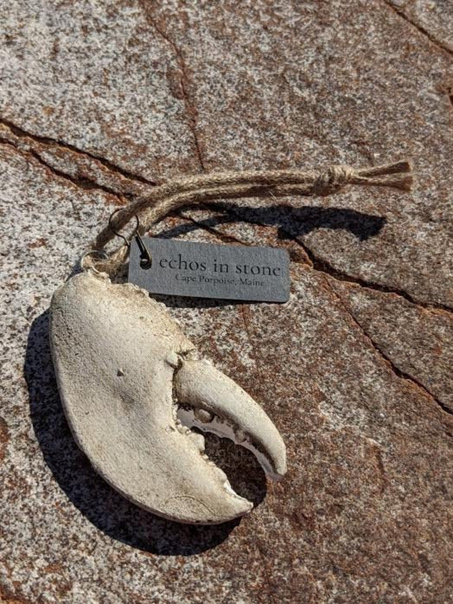 Cast Lobster Claw Ornament