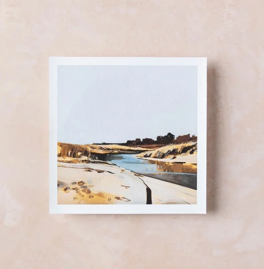 Crescent Beach Canvas Print