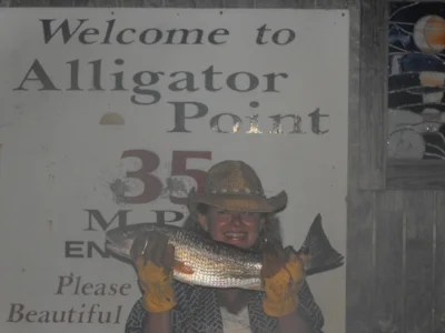 One of my favorites things to do at Alligator Point was fish for redfish. That all changed after the oil spill. This species of fish and countless more were devastated by the toxic oil/Corexit mix.
