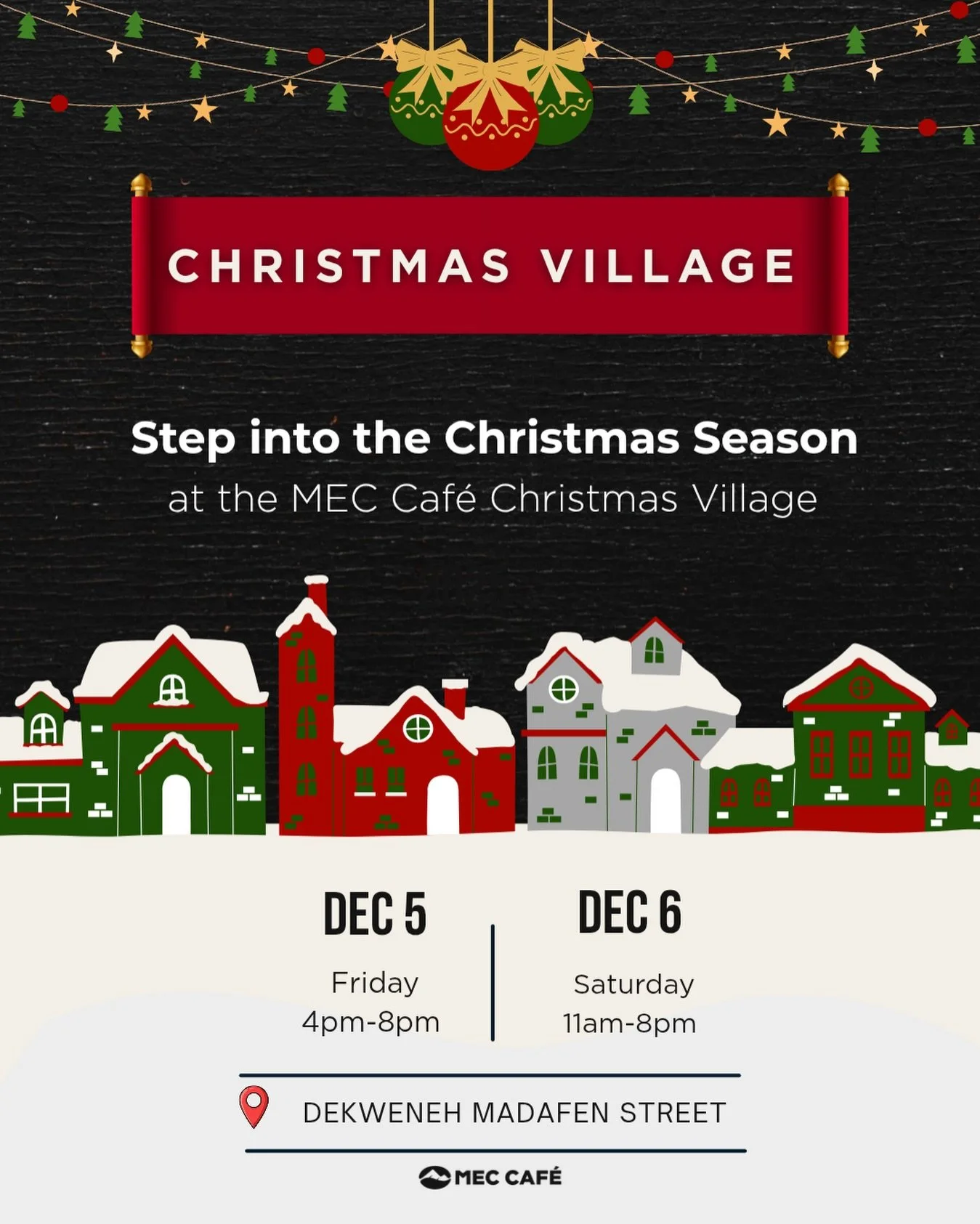 Join us to celebrate Christmas together. We&rsquo;re waiting for you. 🎄🎁🎈🛒