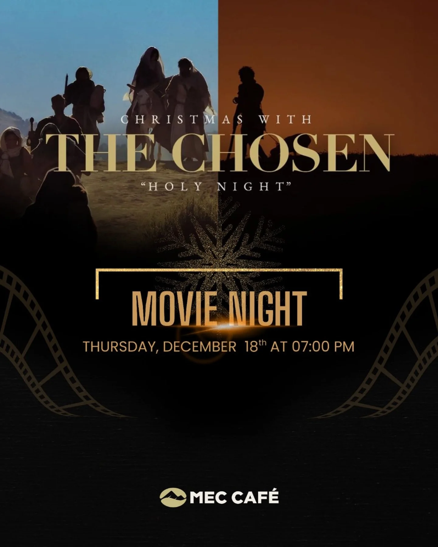 Laughing snacking and soaking in Christmas joy !! Join us for our movie night 🍿🍬