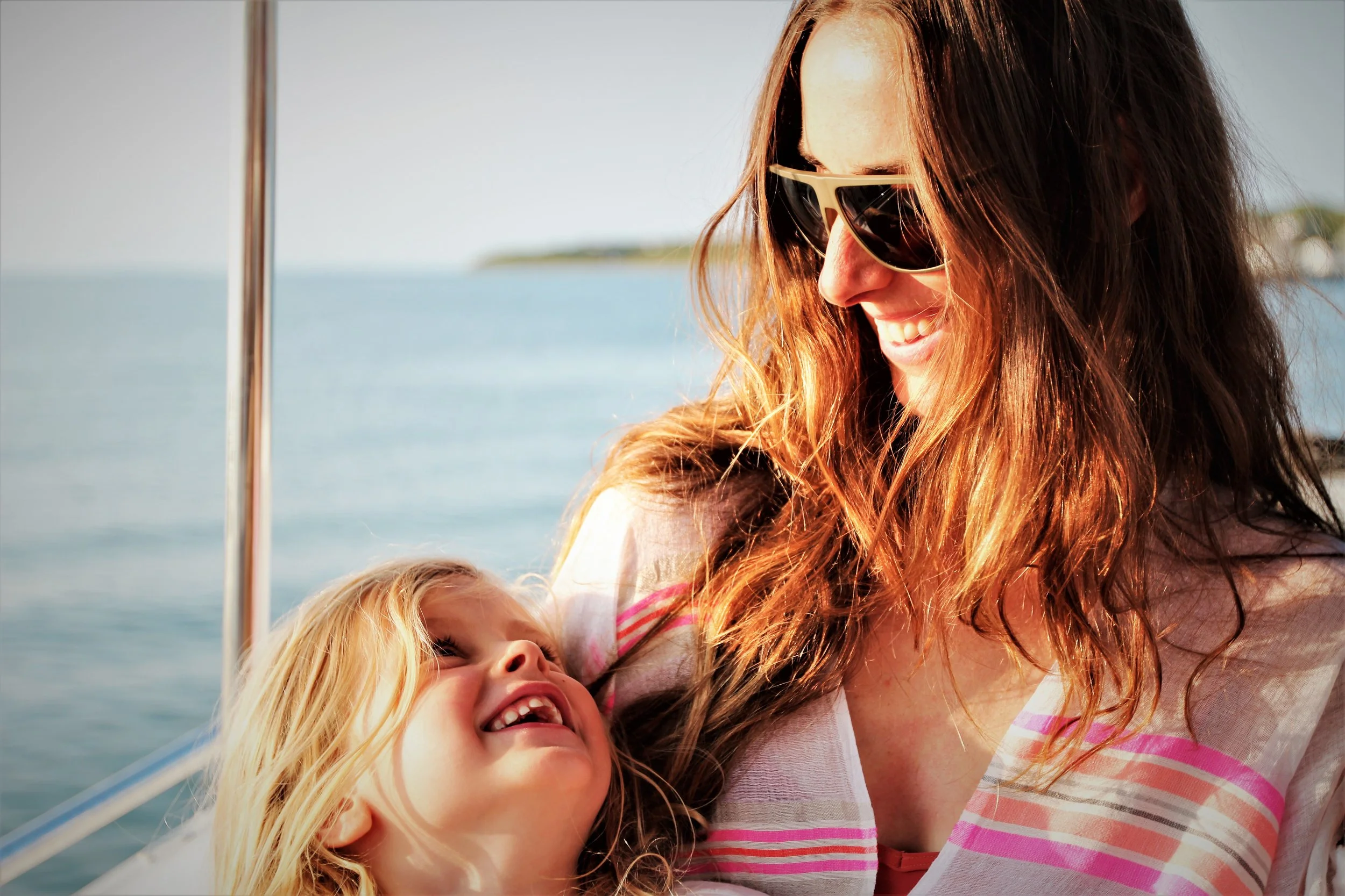 enjoying a sunset...