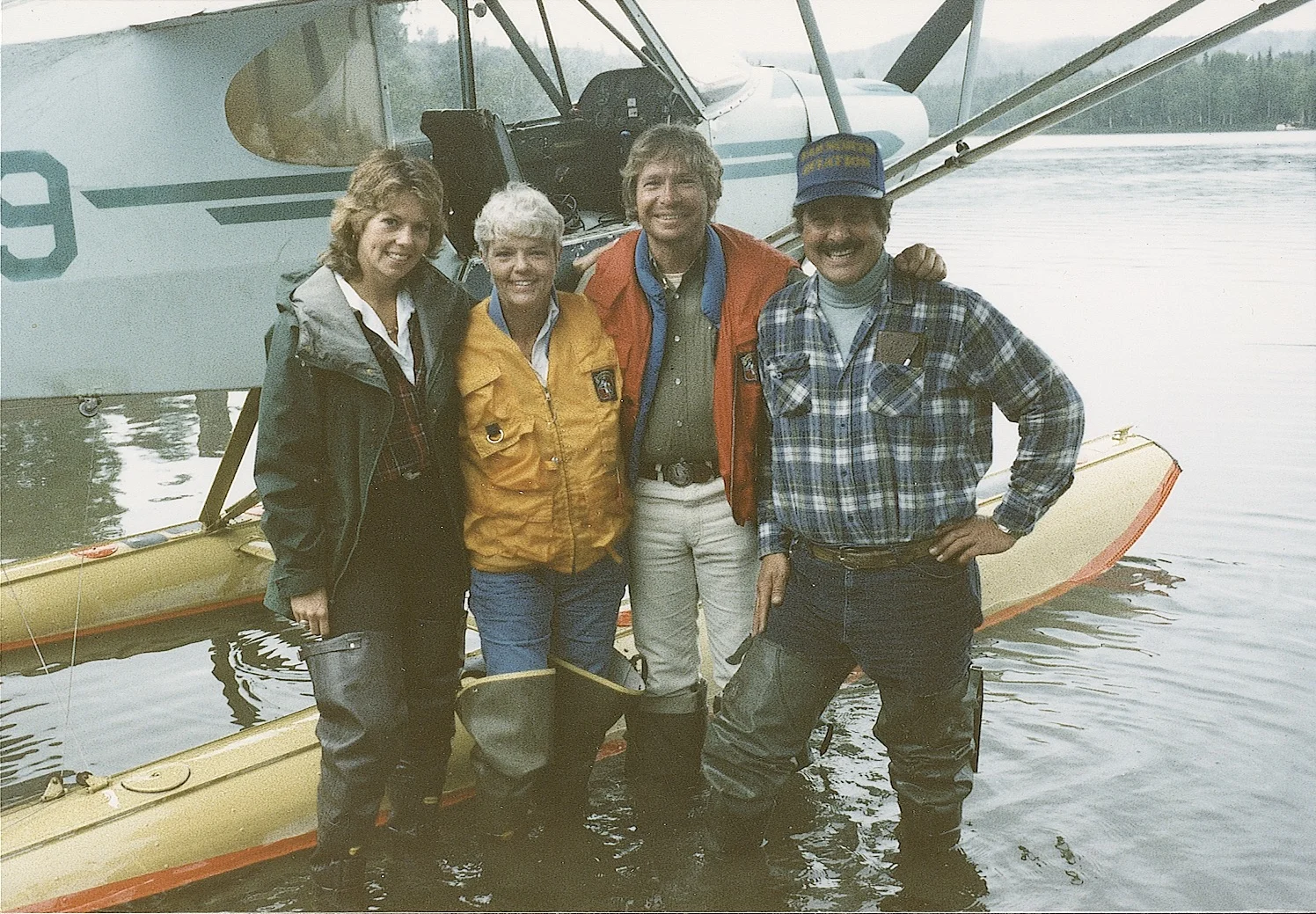 188 John Denver:Kitty:Ruth:JD:Assistant instructor AFR photo 1985 Ch13.jpg