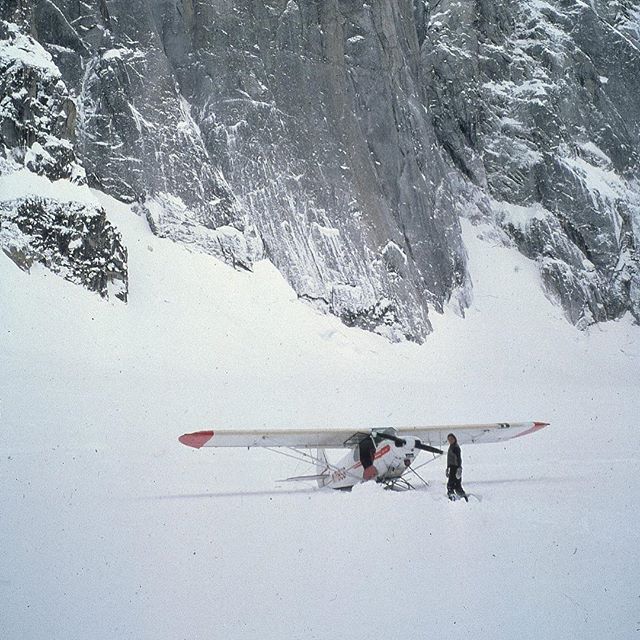 Working on a snowshoe runway.