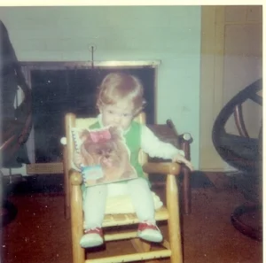Book consumer at an early age.
