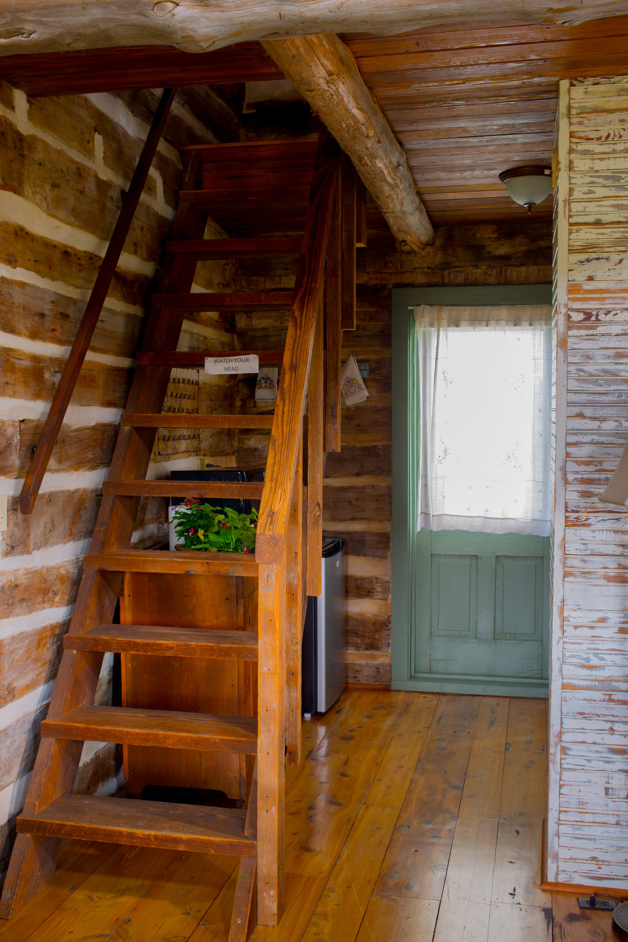 Access to the loft from the Loft Suite.