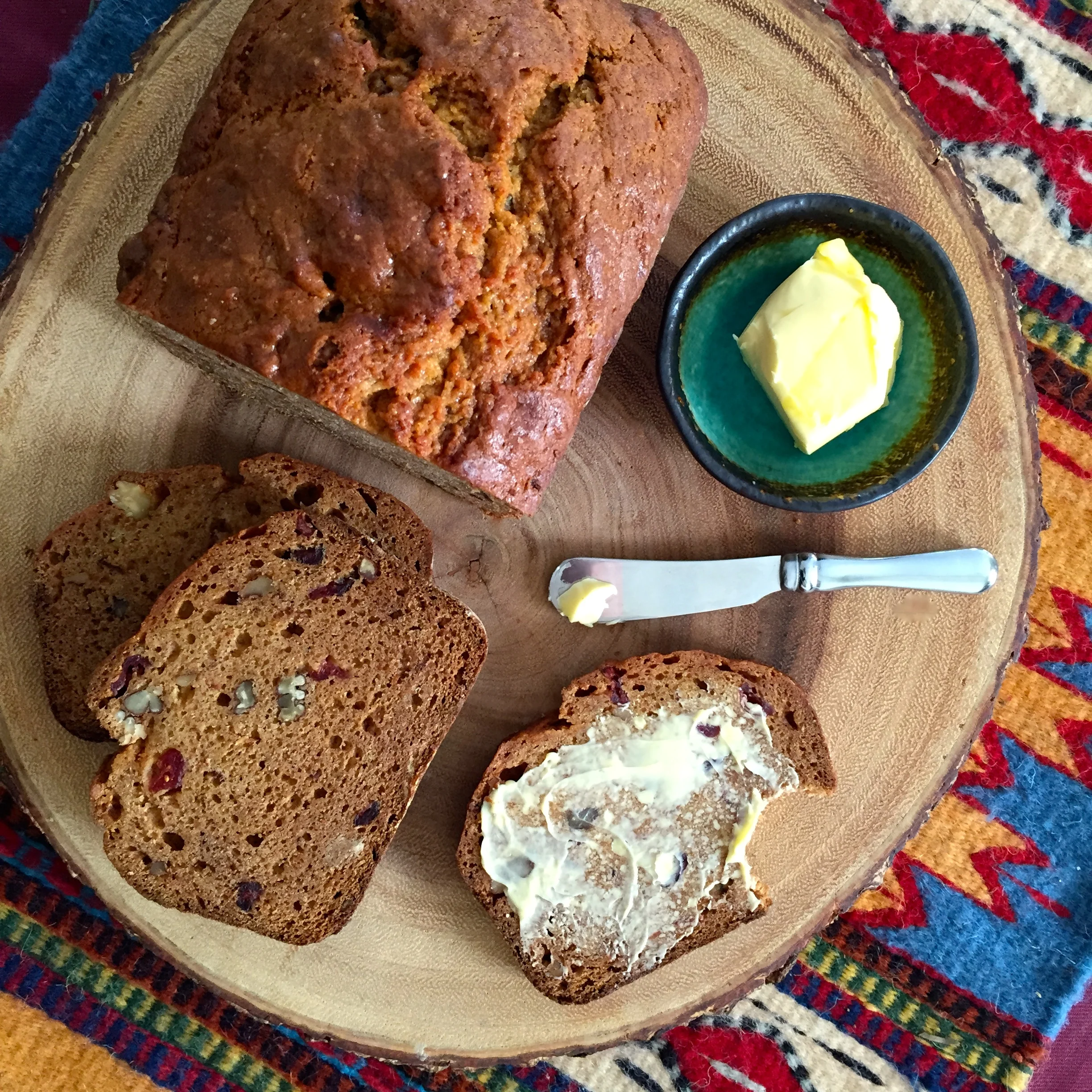 How To Make Bourbon Spiced Persimmon Holiday Bread