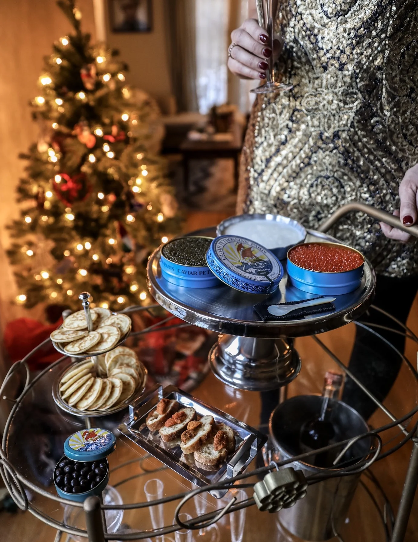 How To Build A Caviar Bar For New Year’s Eve