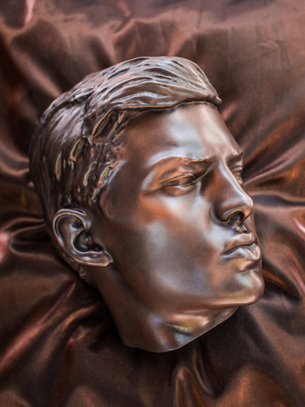 Sebastian (relic) no.1 2016-2018 Cast bronze 11 x 7.4 x 9.6 in / 27.9 x 19.1 x 24.1 cm Unique piece (4 unique versions) +2APs Signed and numbered on the back of the neck