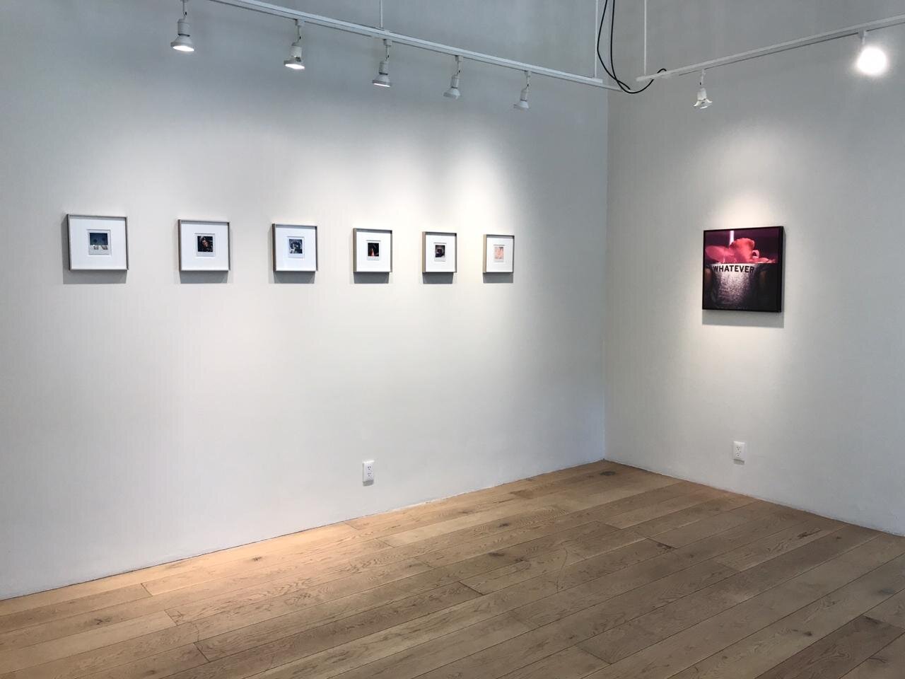LUSH, installation view, ALMANAQUE fotográfica, November/December 2020.