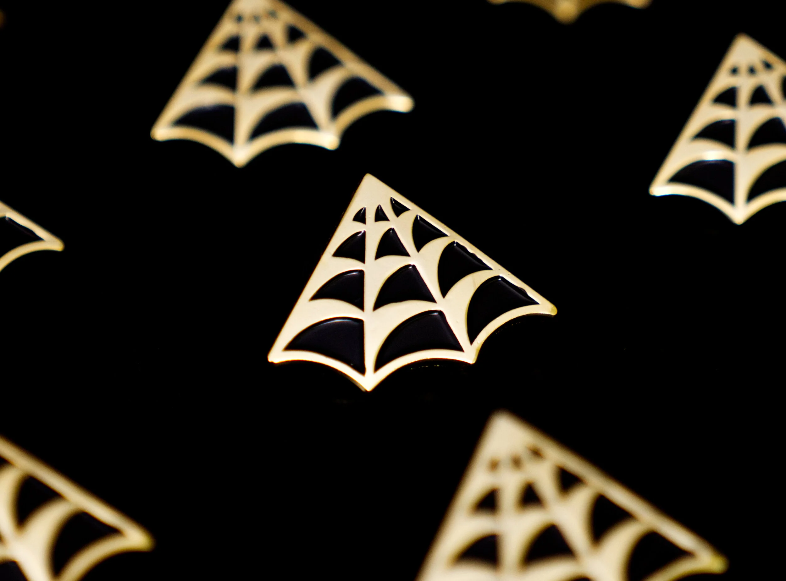 Spider Web Pin