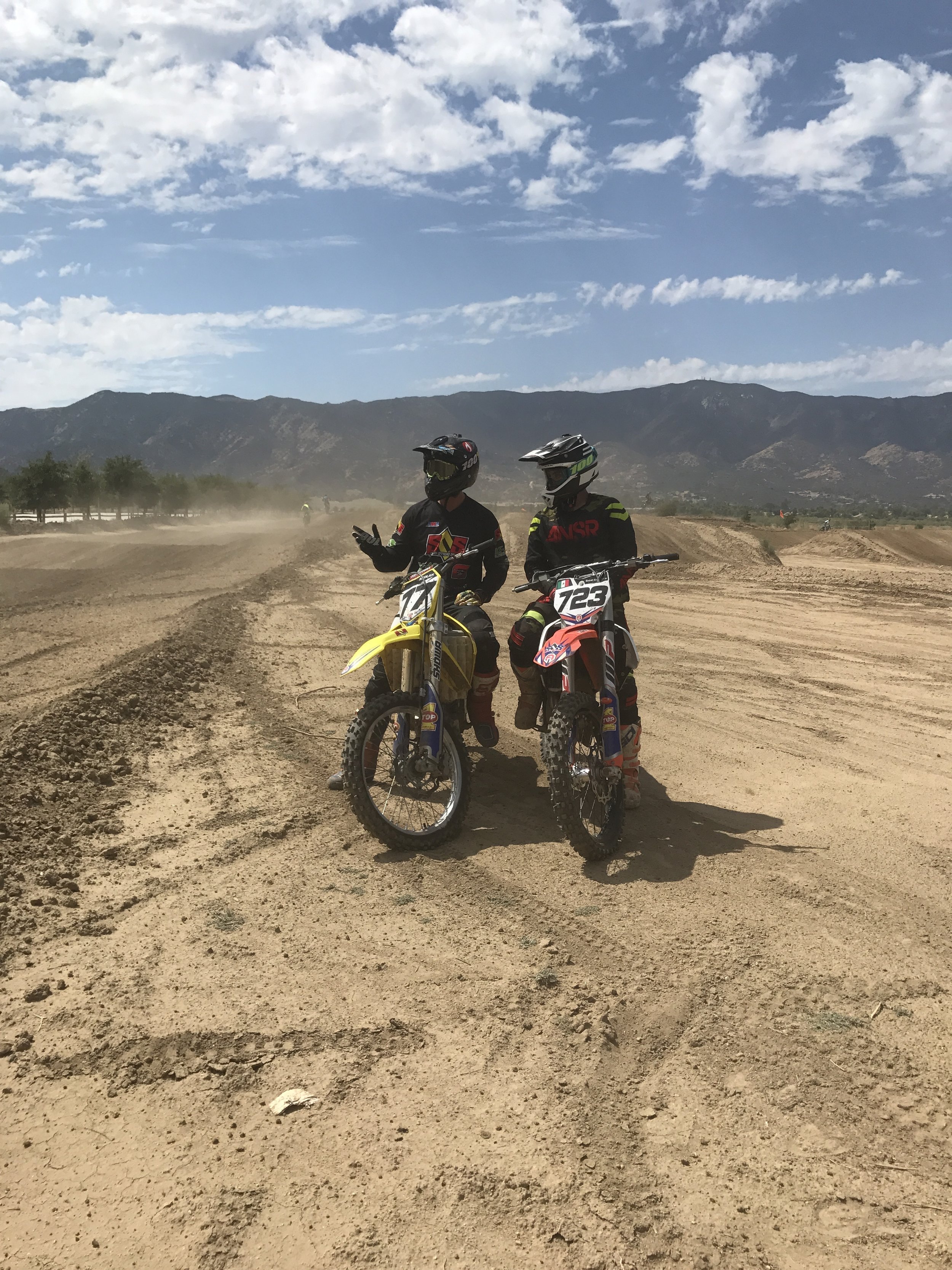 One on One Motocross training sessions availabe to get the most out of your day at the track