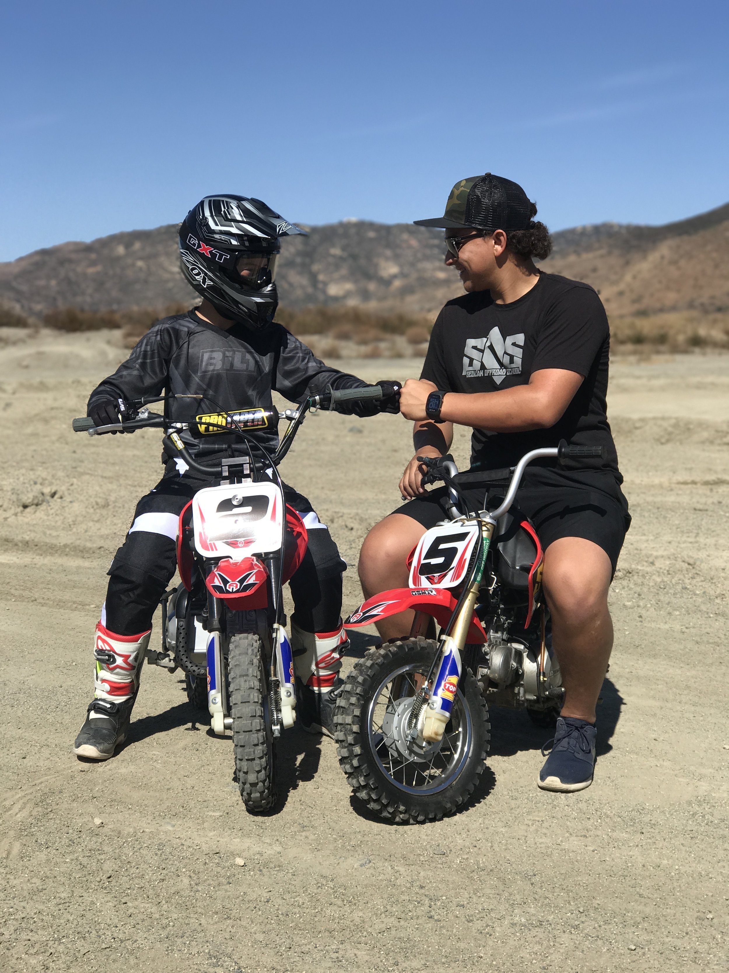 Learn to ride and control a dirt bike through our step by step introduction