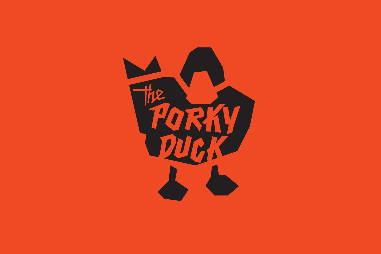  Logo for the boys at   Porky Duck  , see what they do  here , or visit them at  Salamanca Market  