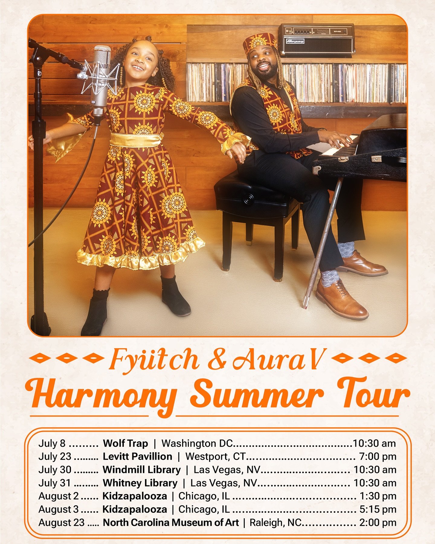 Daddy Daughter Summer Tour 🎙️🎶
It&rsquo;s a family affair! Hope to see you!
#fatherdaughter #familymusic #positivemusic