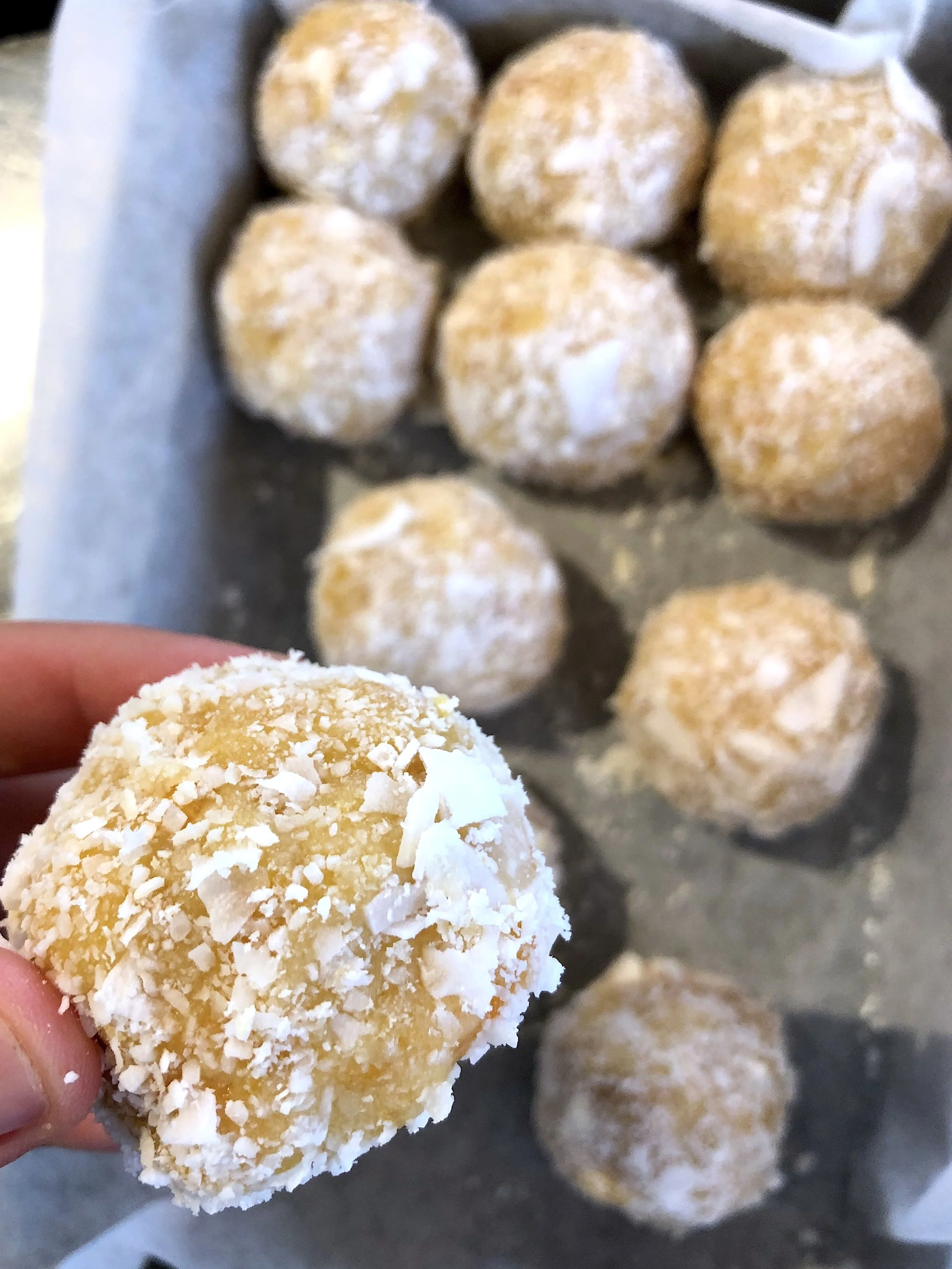 Apricot and Coconut Bliss Balls