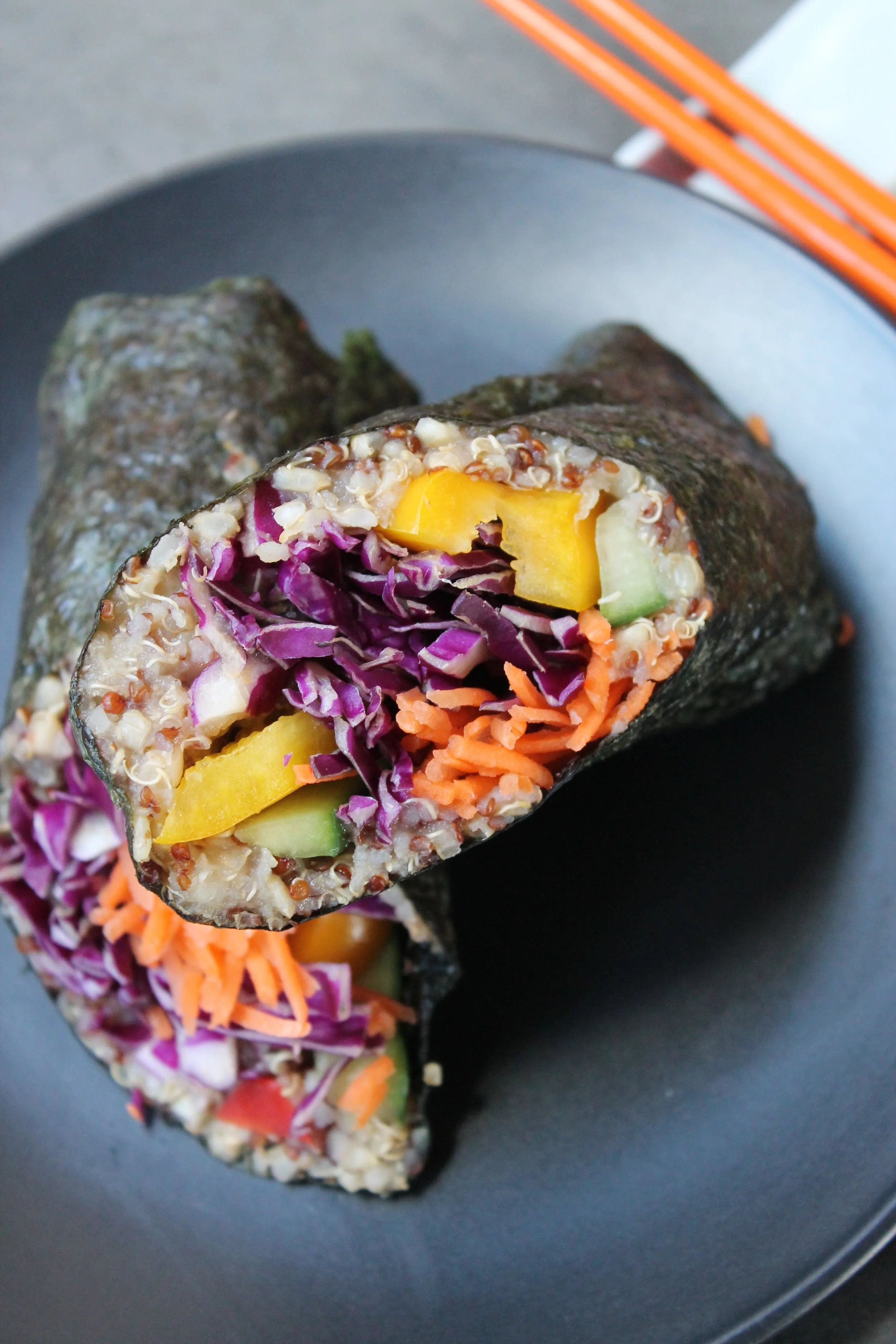 Quinoa & Vegetable Sushi Rolls