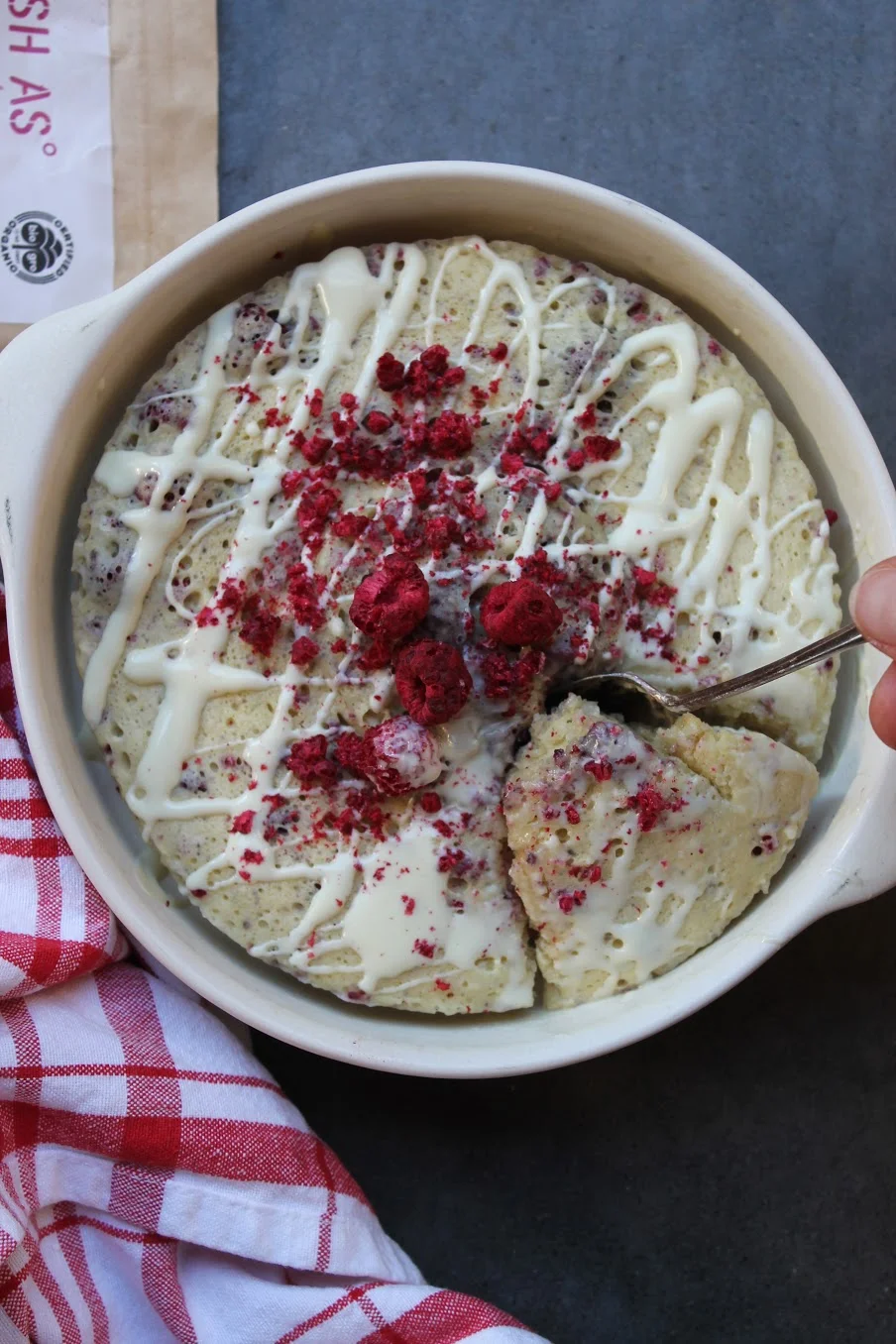 Vanilla Protein Cake 