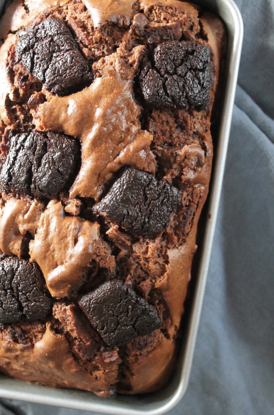 Peanut Butter, Chocolate & Banana Bread