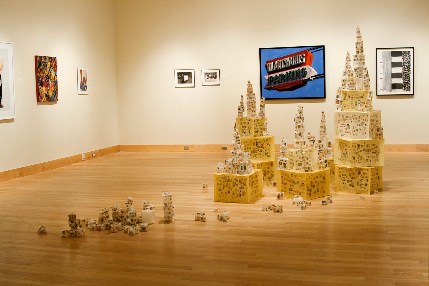 Babel (installation view), Center for the Arts Gallery, Towson University, MD