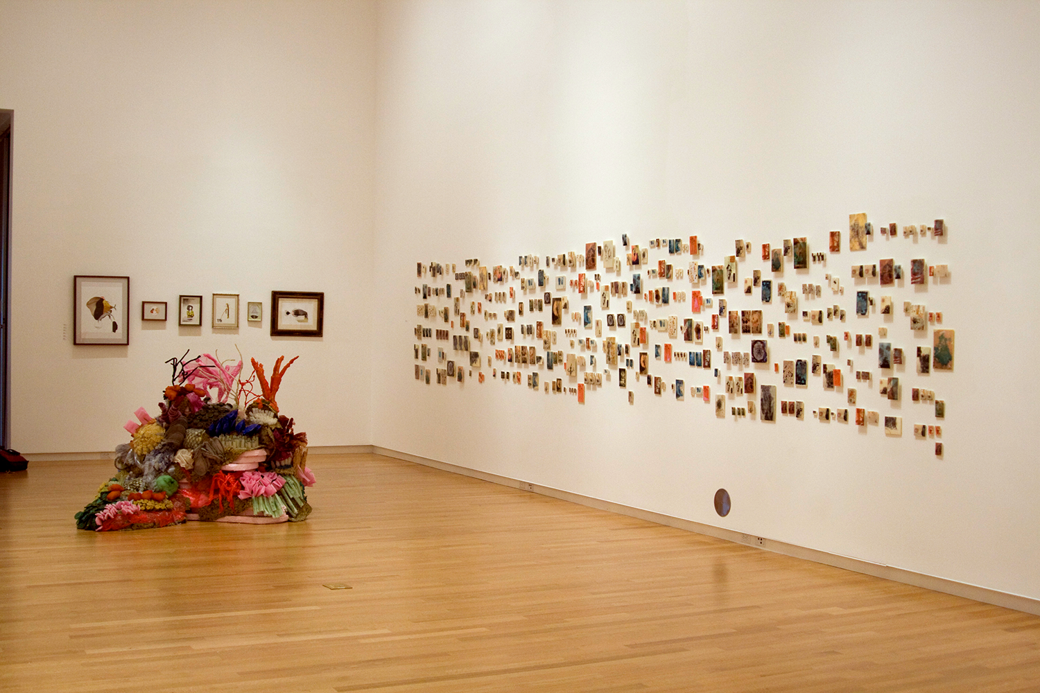 Bits (installation view), Silver Art Gallery, Goucher College, Baltimore MD