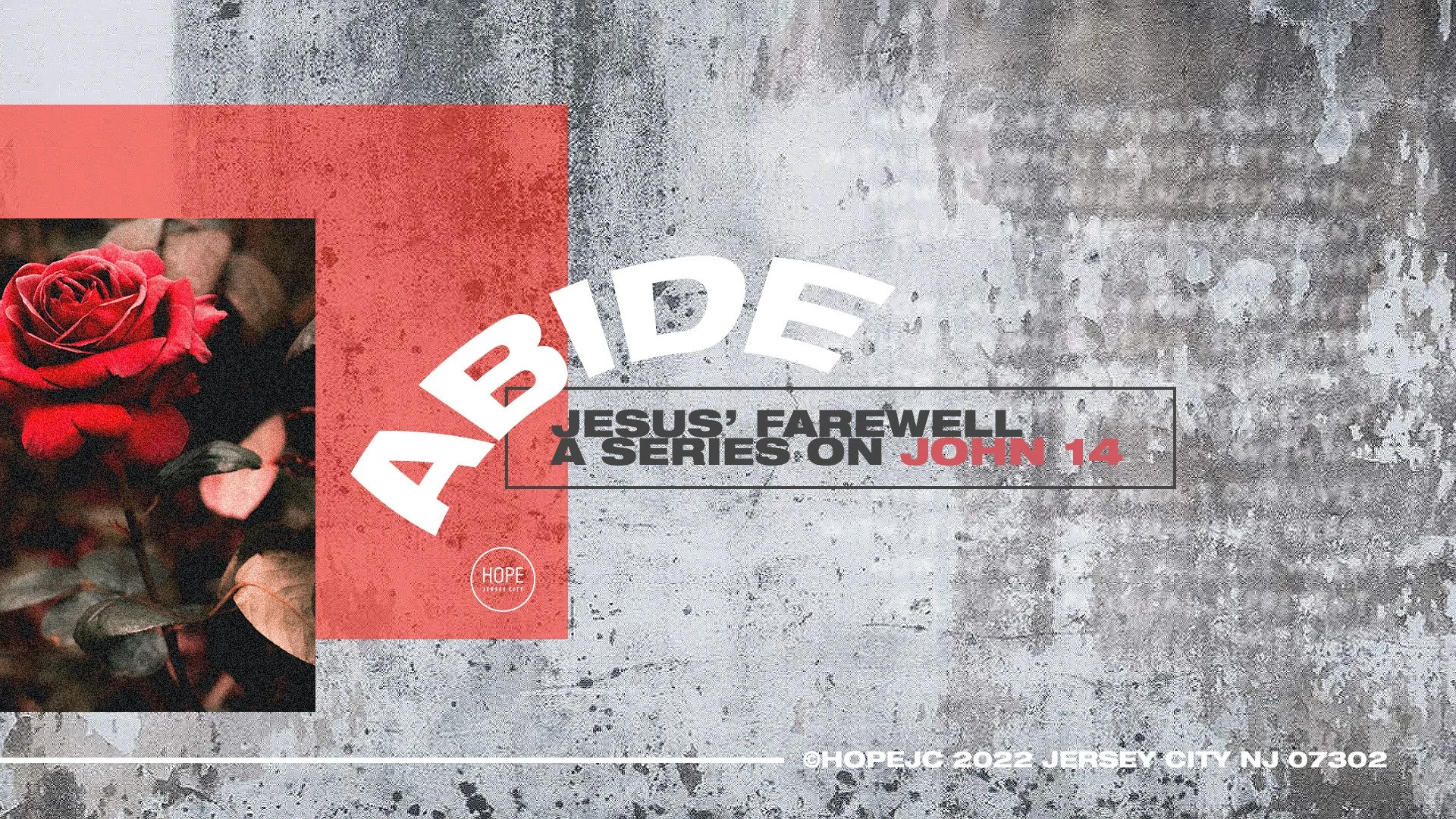 Abide: Jesus' Farewell