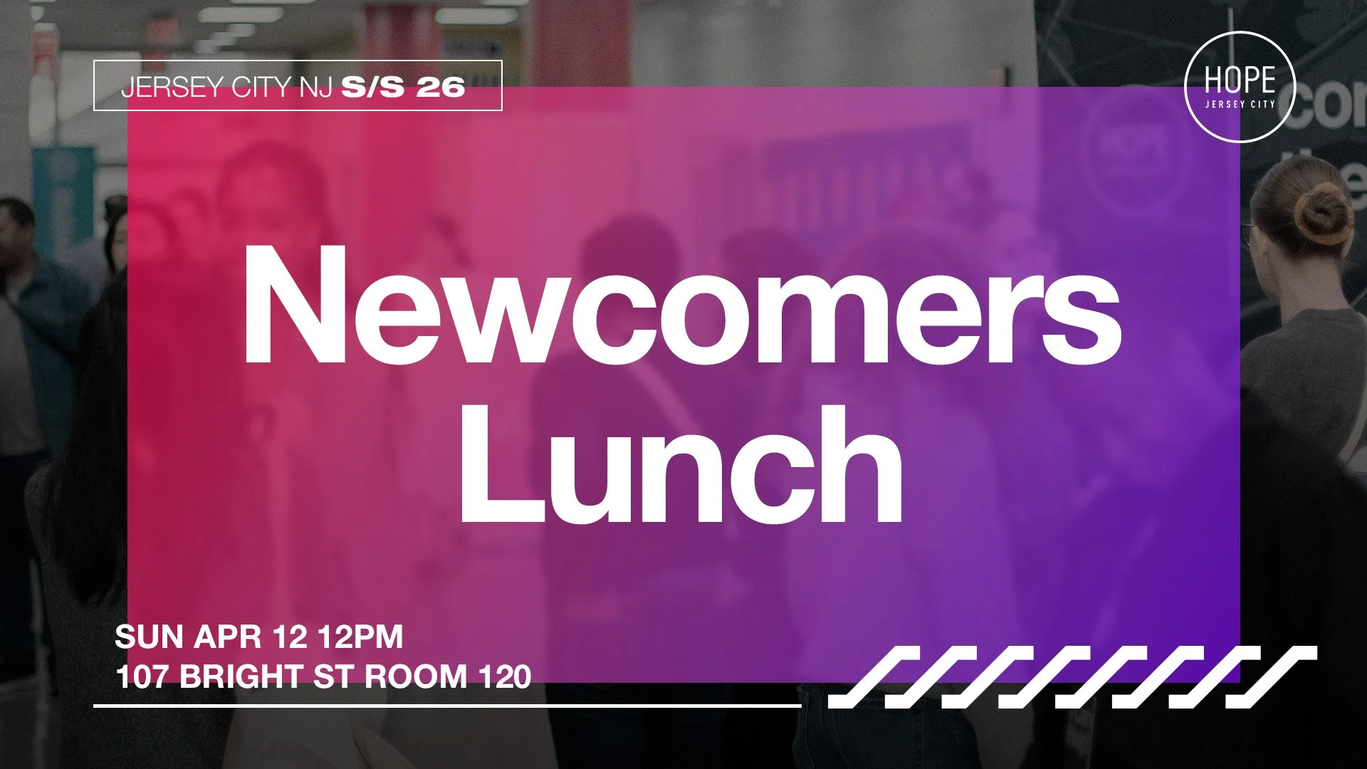 NEWCOMERS LUNCH