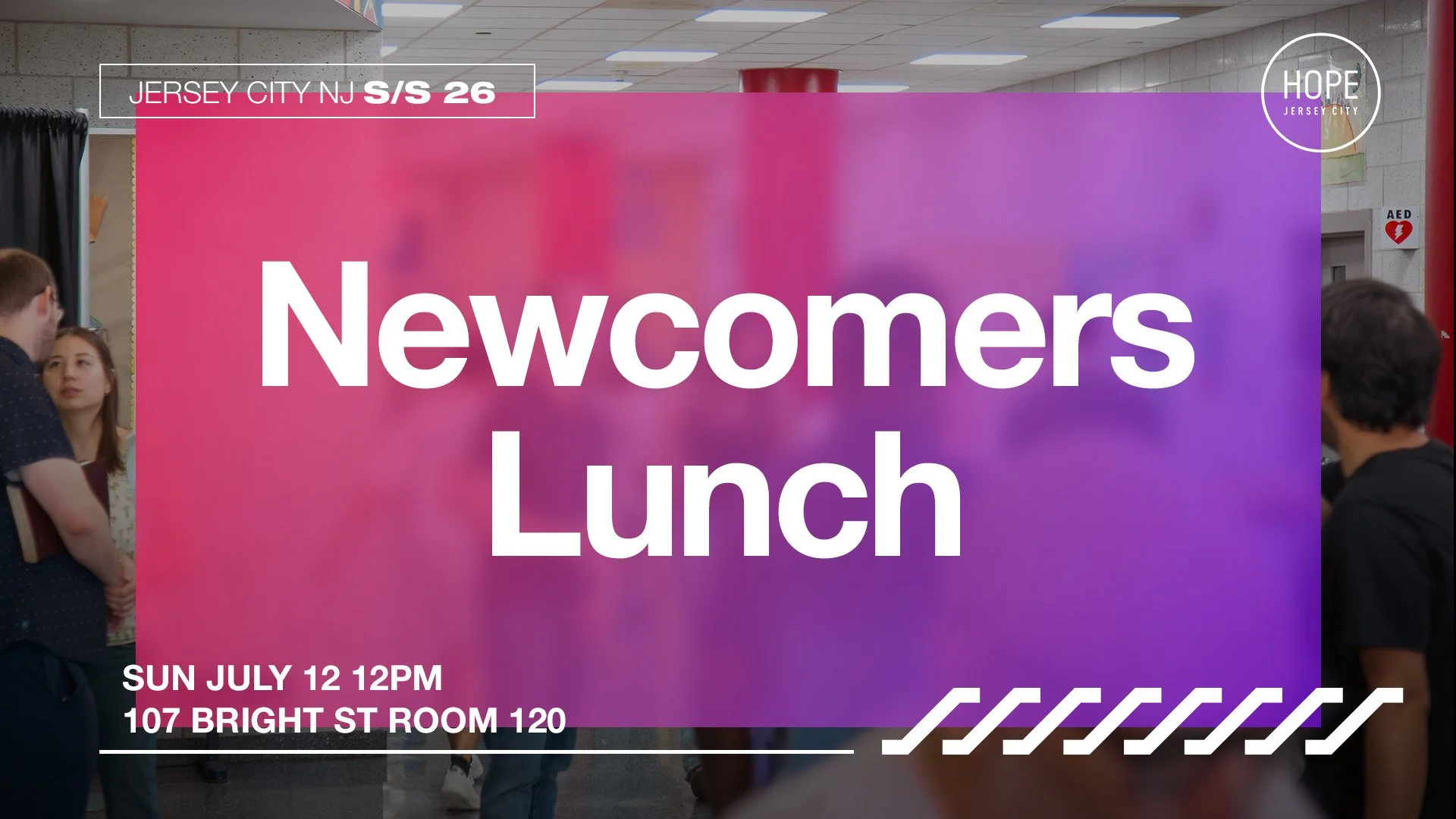 NEWCOMERS LUNCH