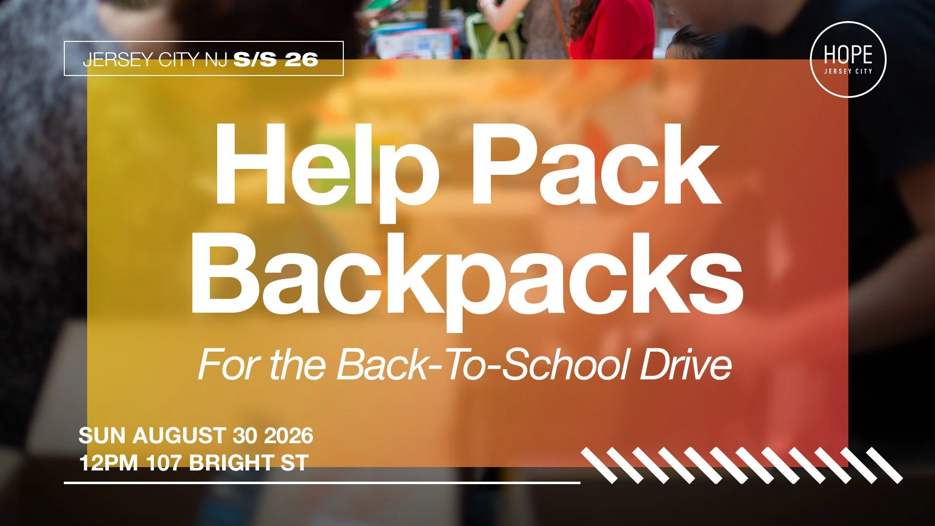 HELP PACK BACKPACKS FOR THE BACK-TO-SCHOOL DRIVE