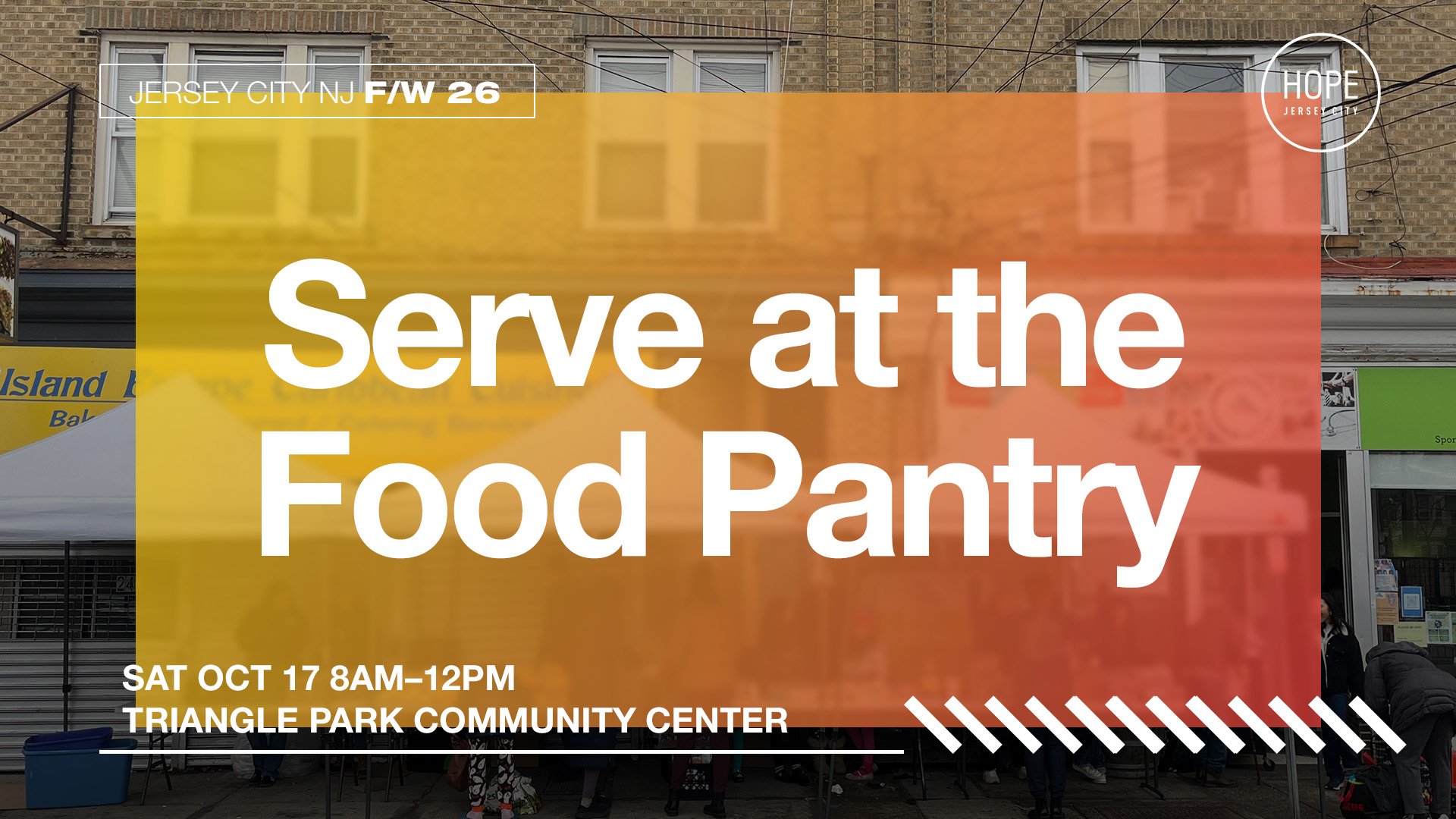 SERVE AT THE FOOD PANTRY