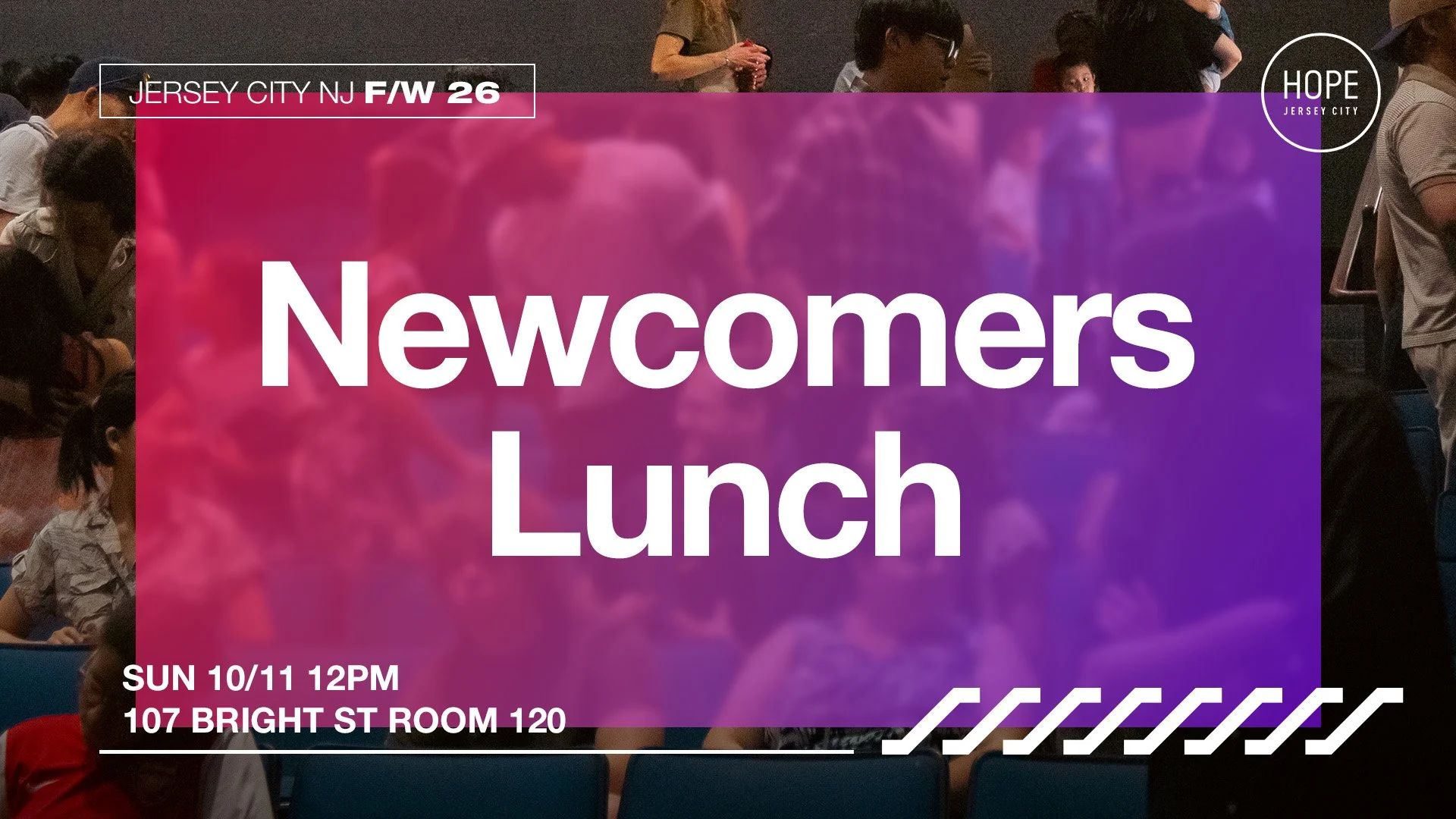 NEWCOMERS LUNCH