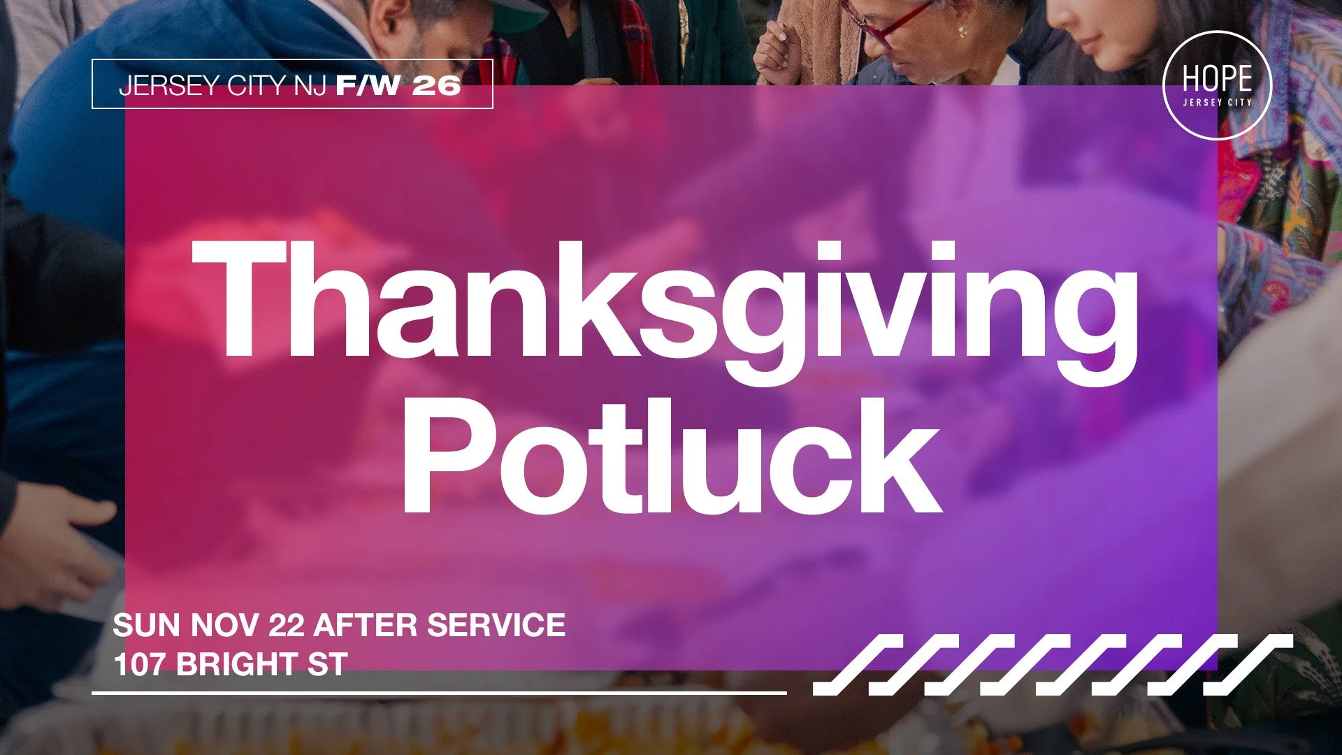 THANKSGIVING POTLUCK