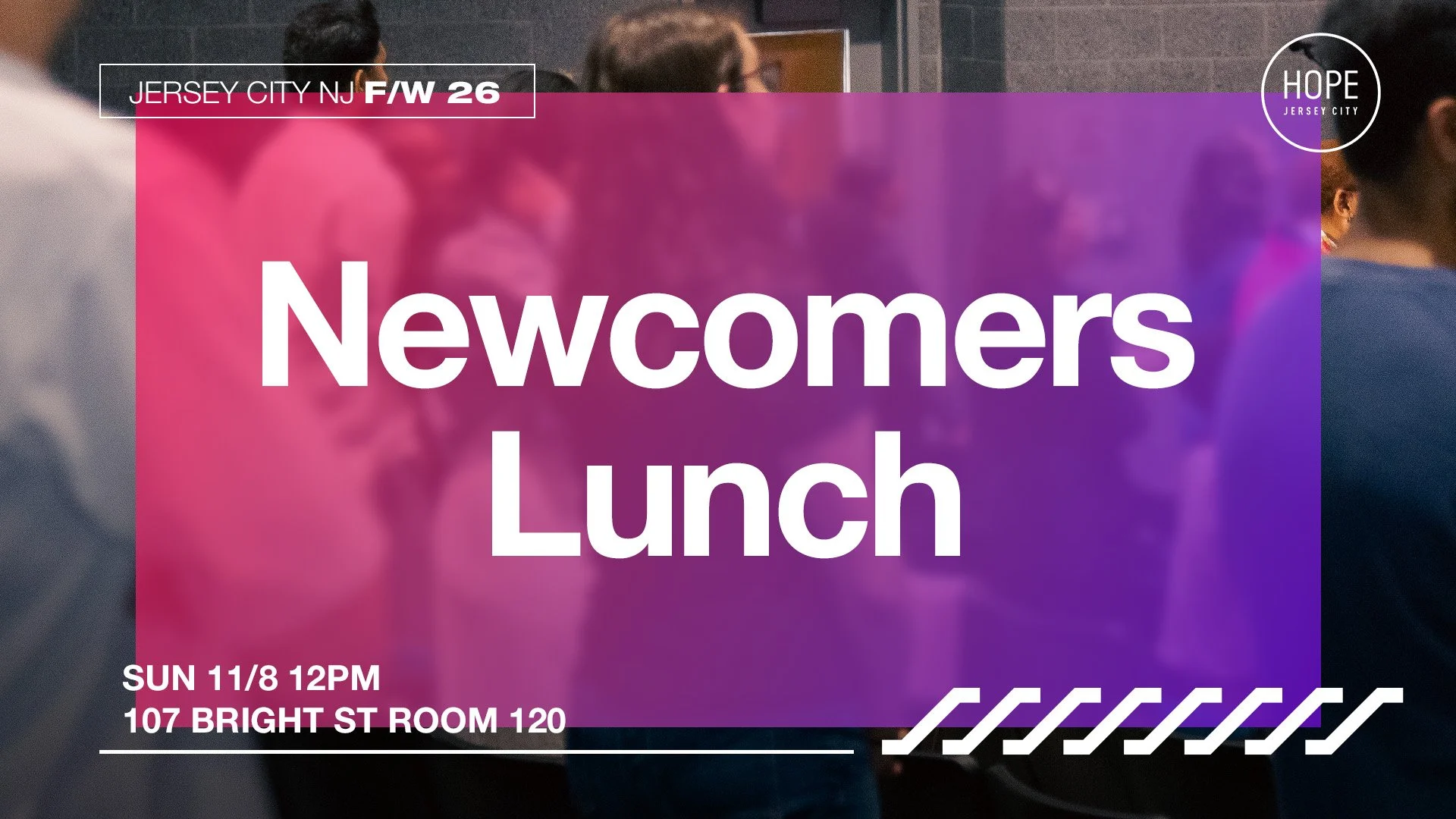 NEWCOMERS LUNCH