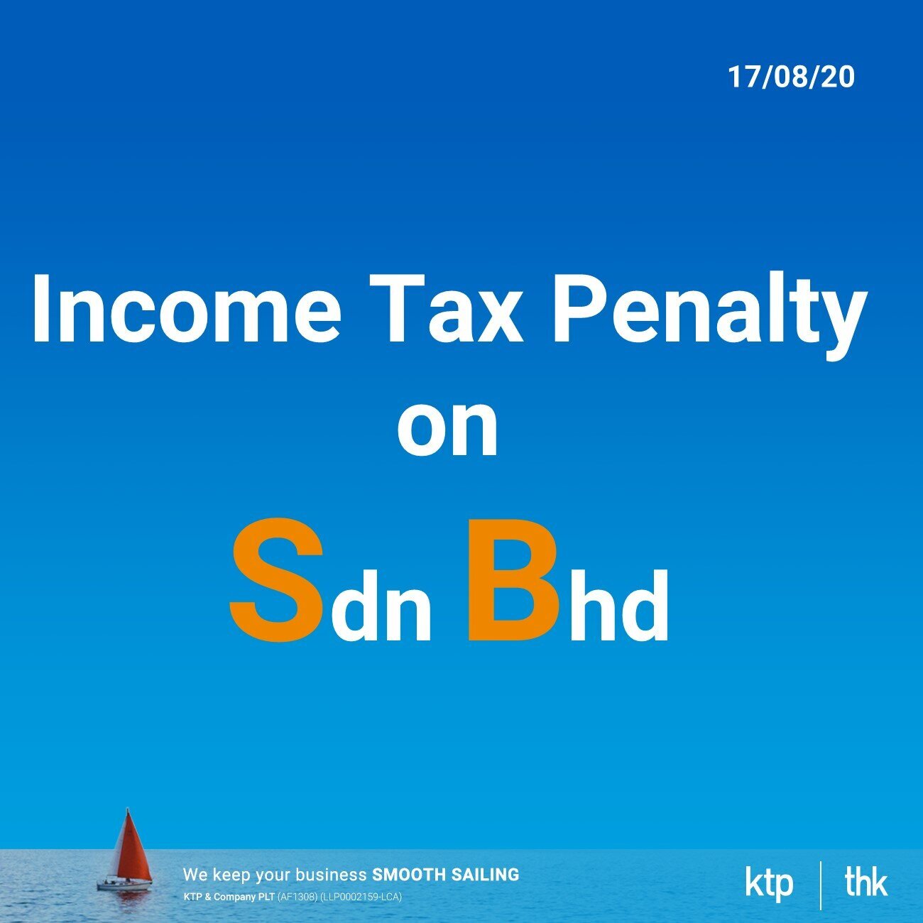 Show me the key IRB tax penalty for Sdn Bhd 