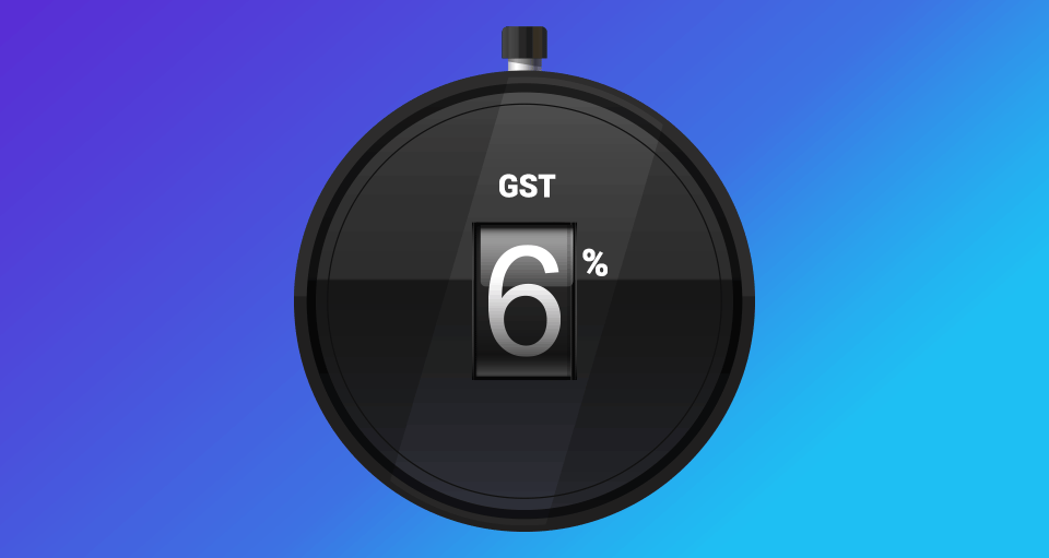 GST Transition period from 6% to 0%