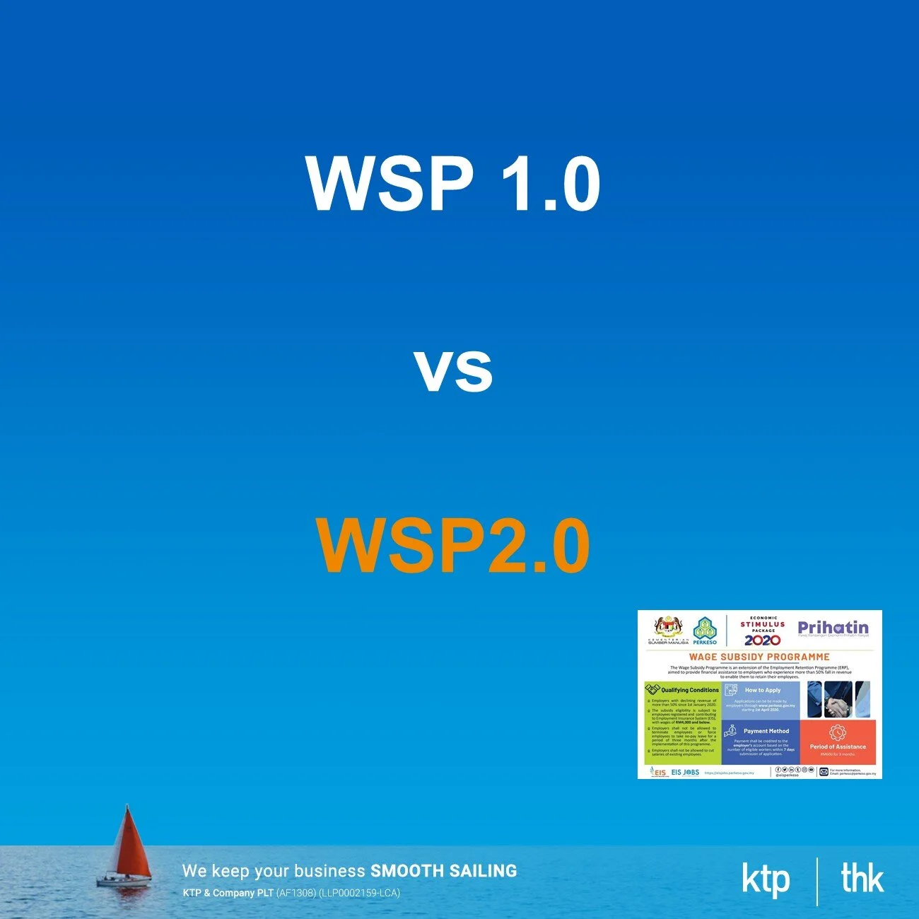 Wage Subsidy Programme 2.0 (WSP) application is now open to employers until 31st December 2020.