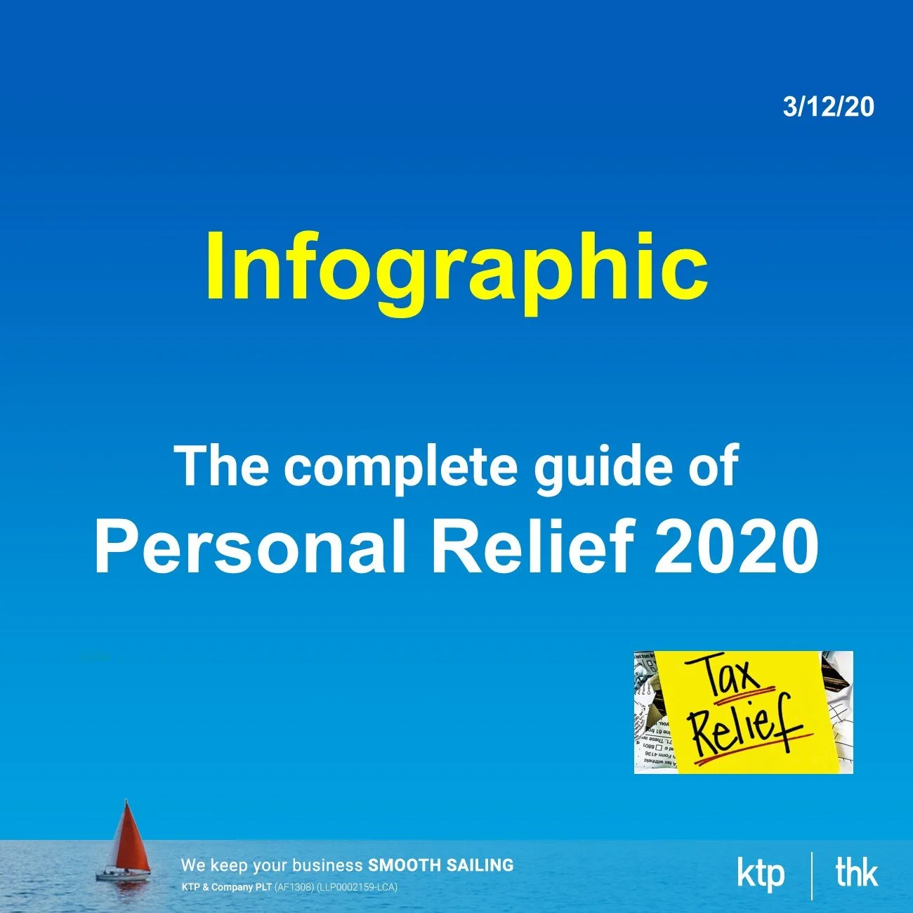 The complete guide on personal tax relief 2020