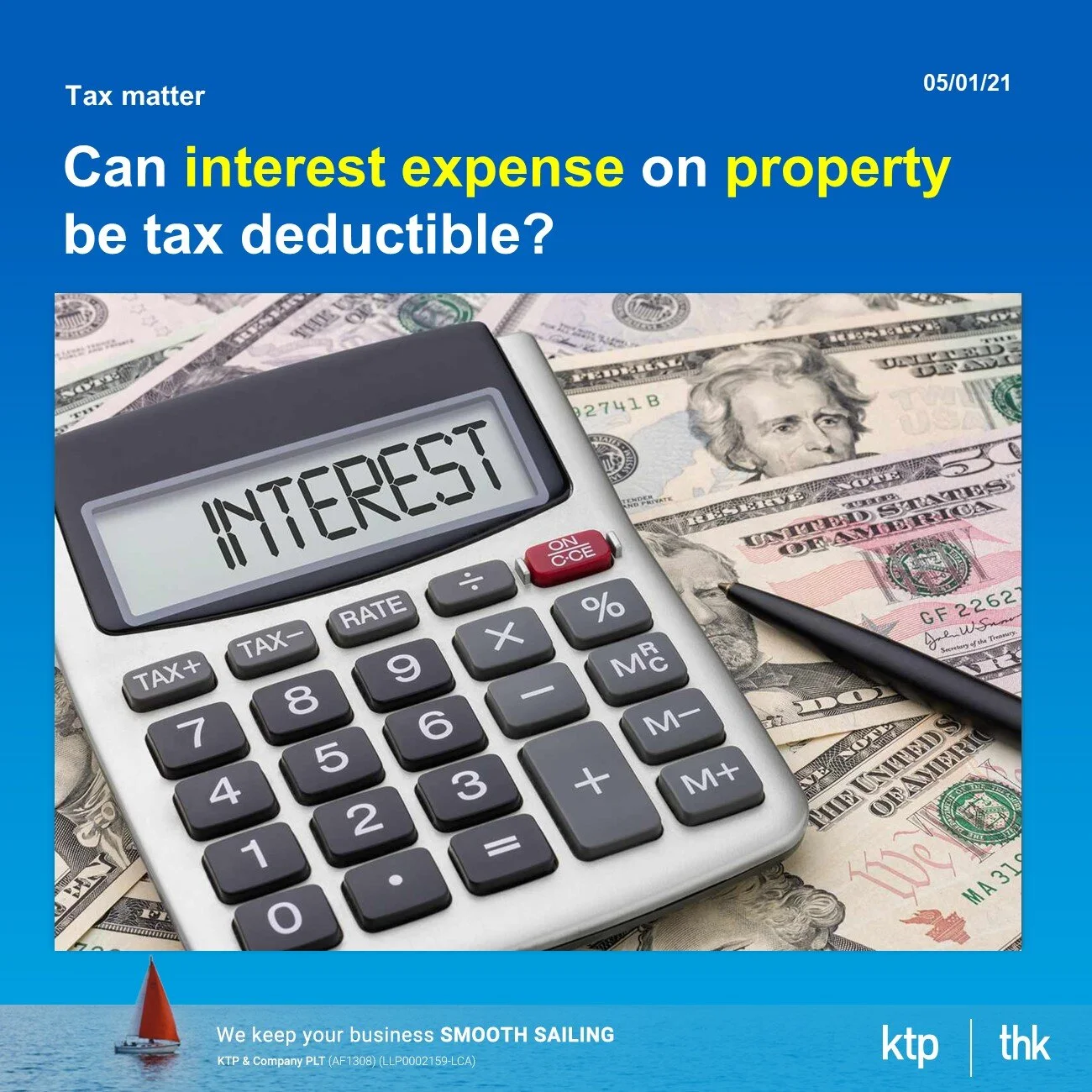 Can interest expense be deducted?
