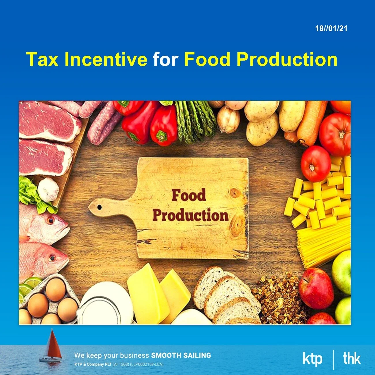 Tax Incentive for Food Production