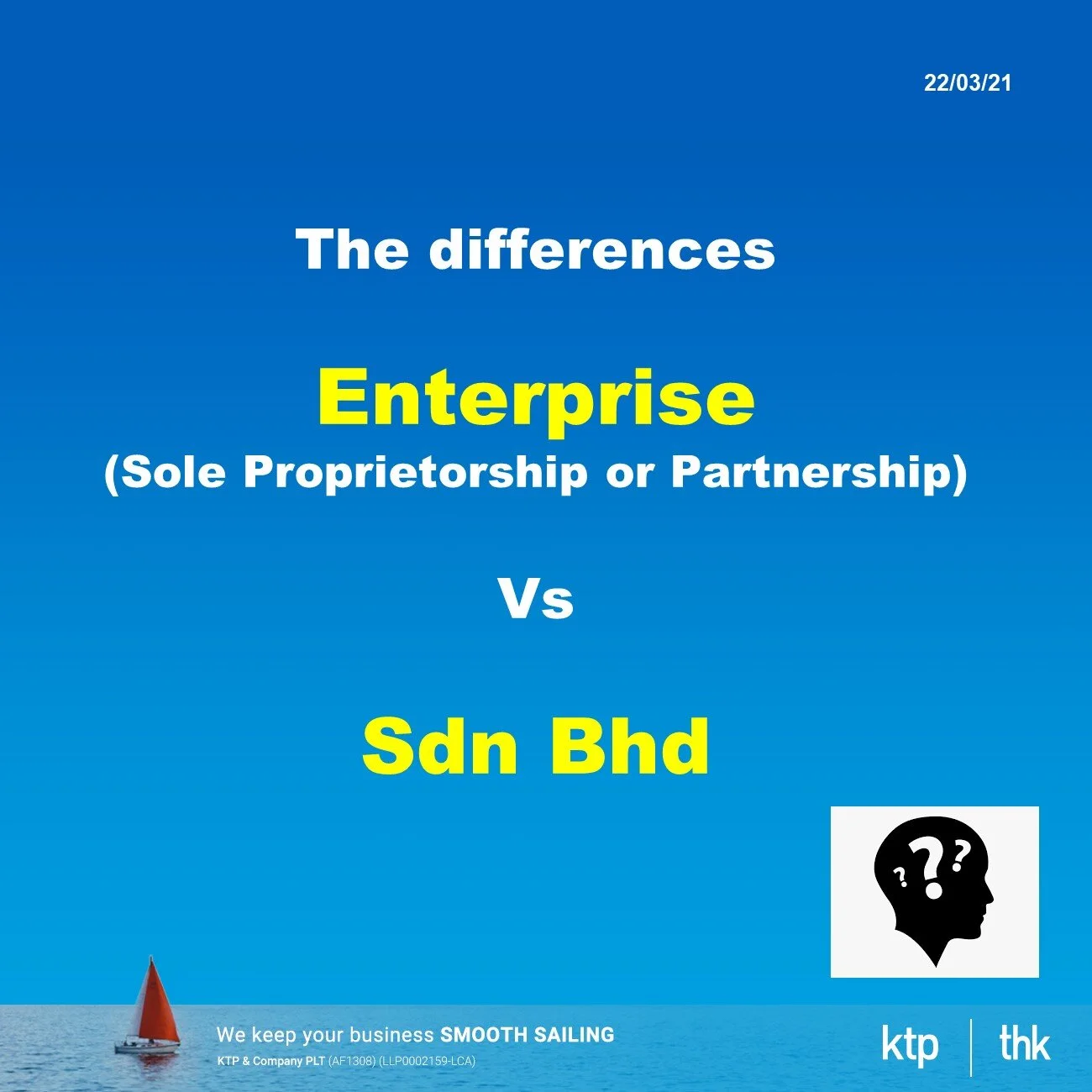 Convert Enterprise to Sdn Bhd ...Part I