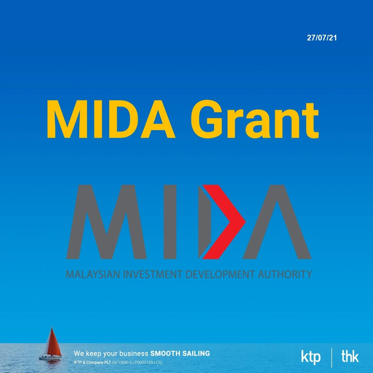 Update MIDA - Smart Automation Grant (SAG) 