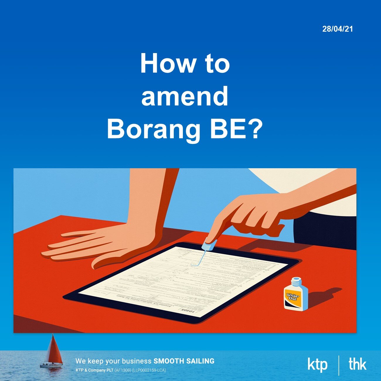 How to amend Borang BE?