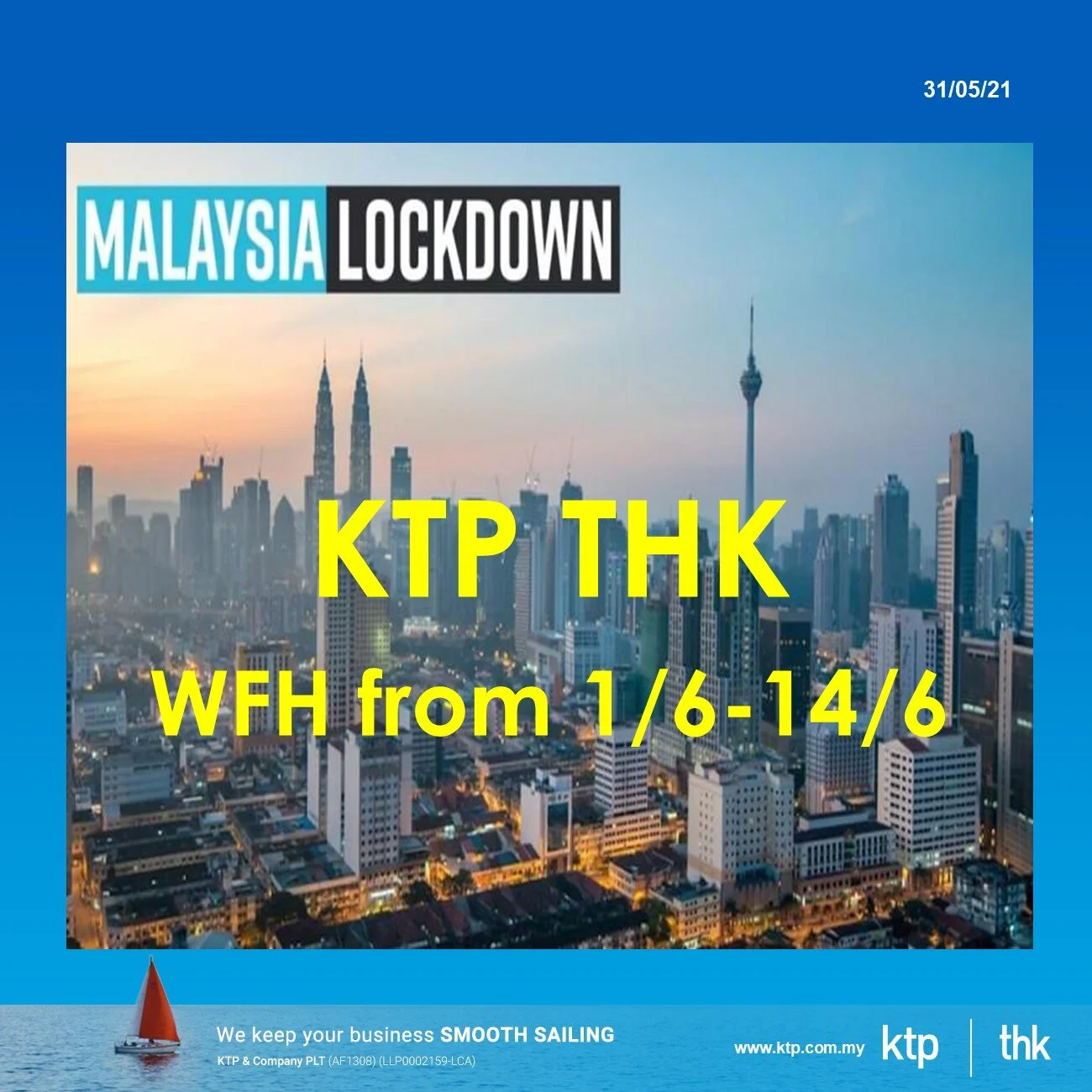 KTP THK - WFH during lockdown 