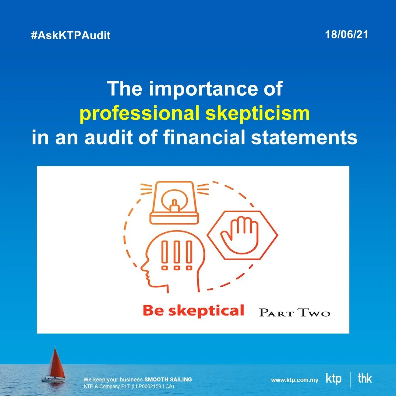 Why is professional skepticism important in audit?