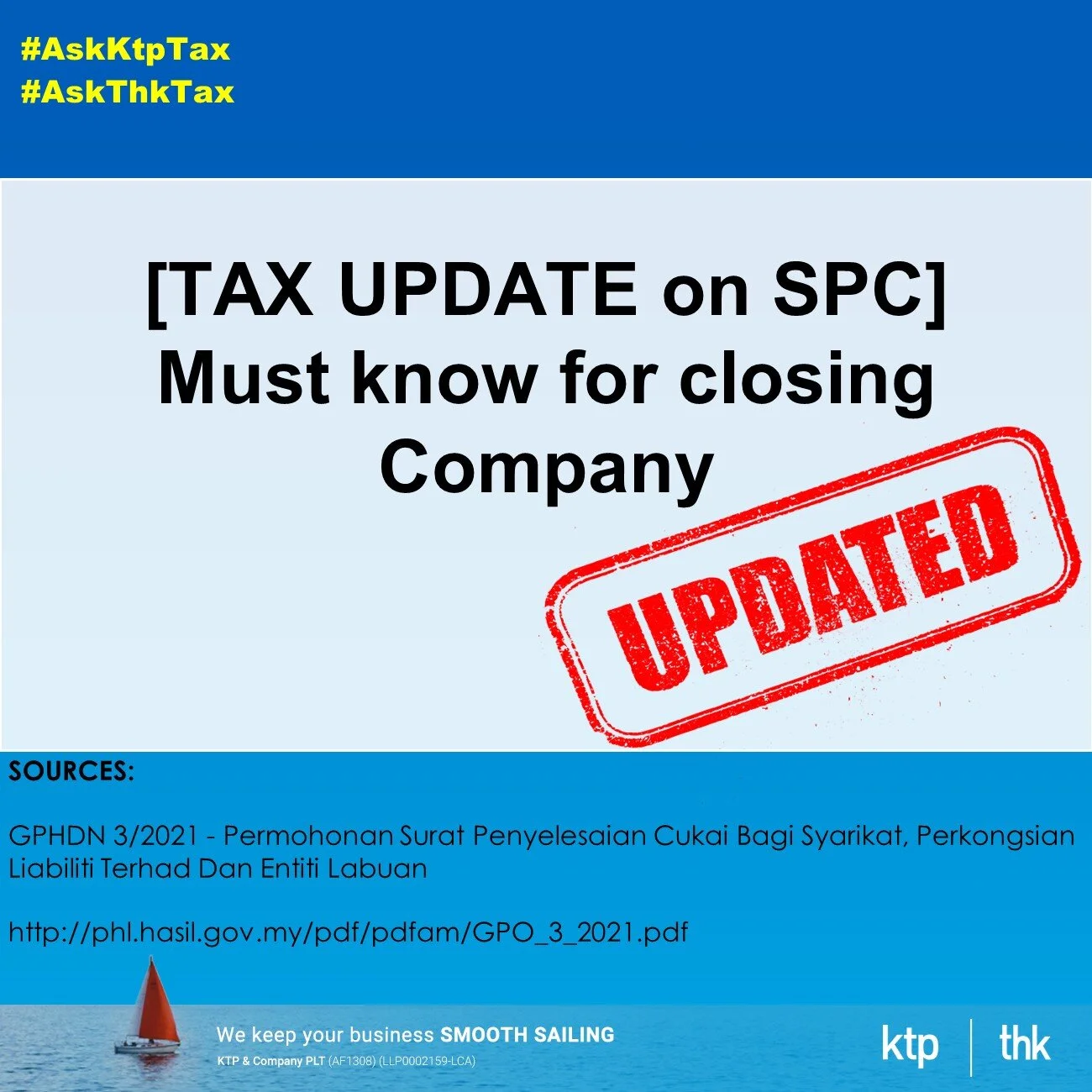 Taxpayers must do this  before closing your company! 