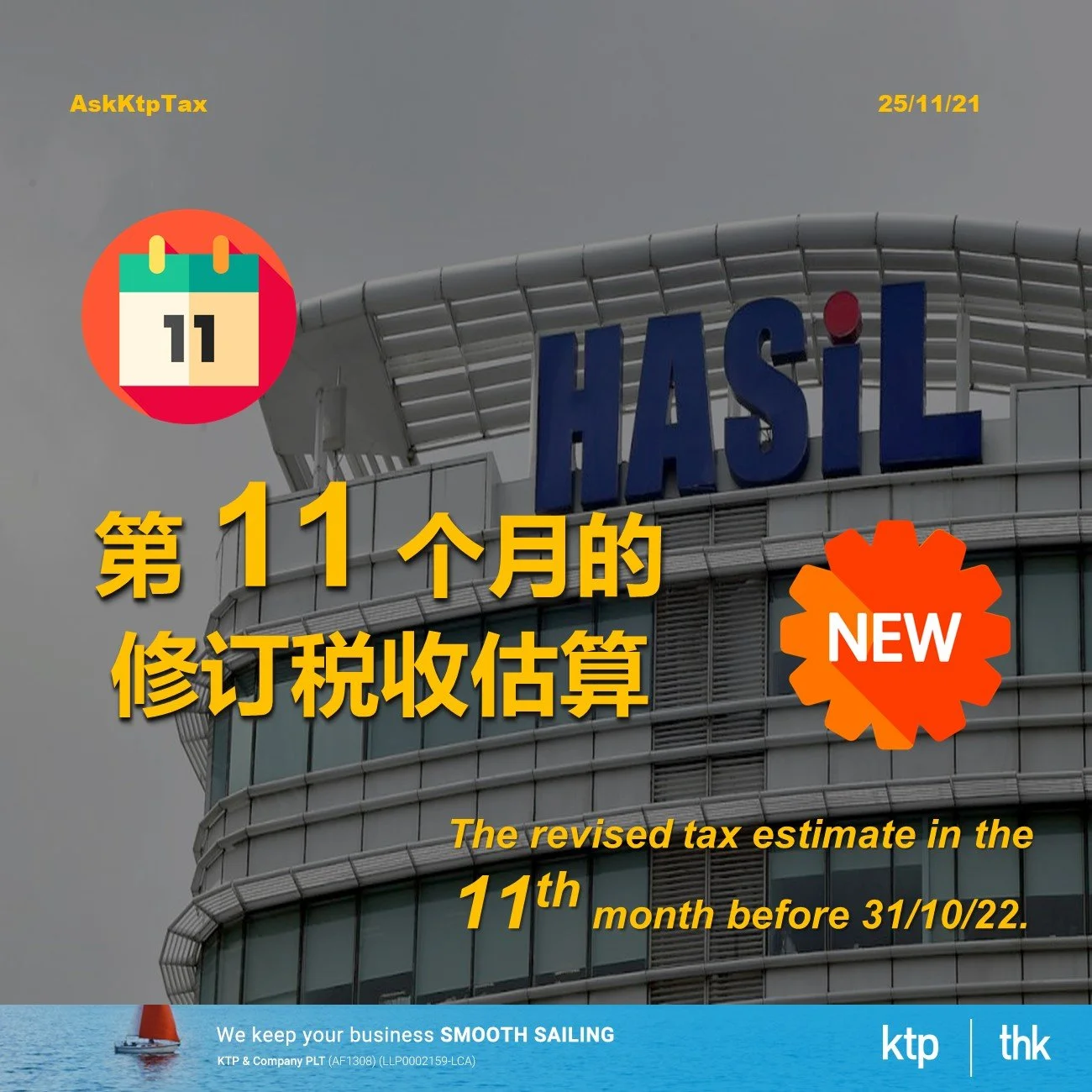 Tax estimation LHDN 2022