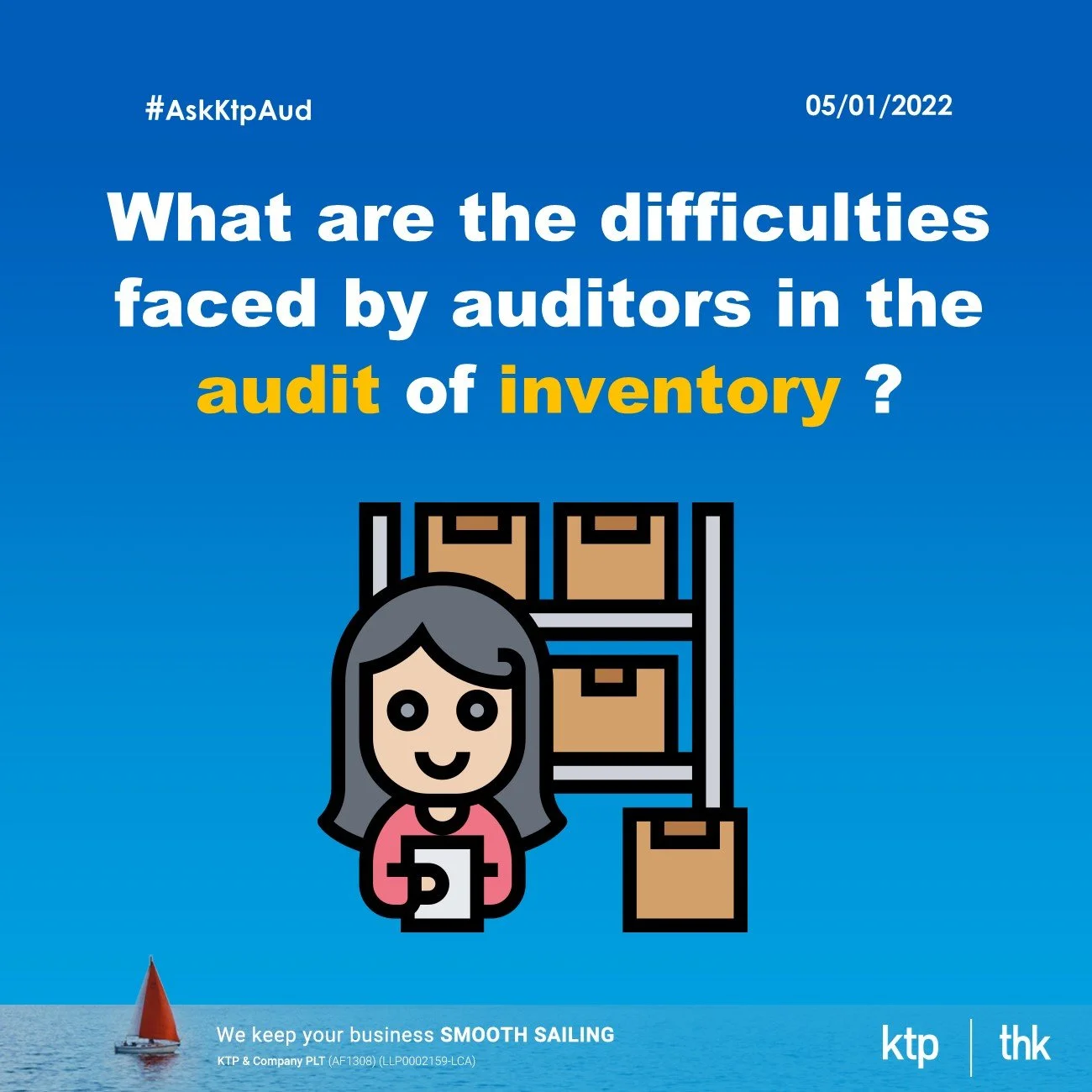 why auditor ask any impairment on inventory