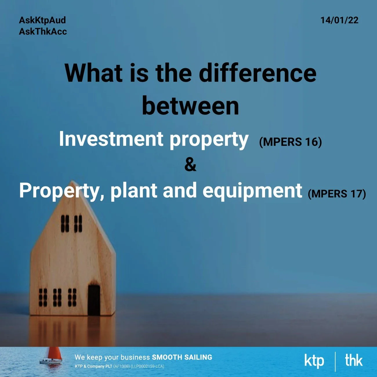 What is the difference between Investment property  &amp; PPE?